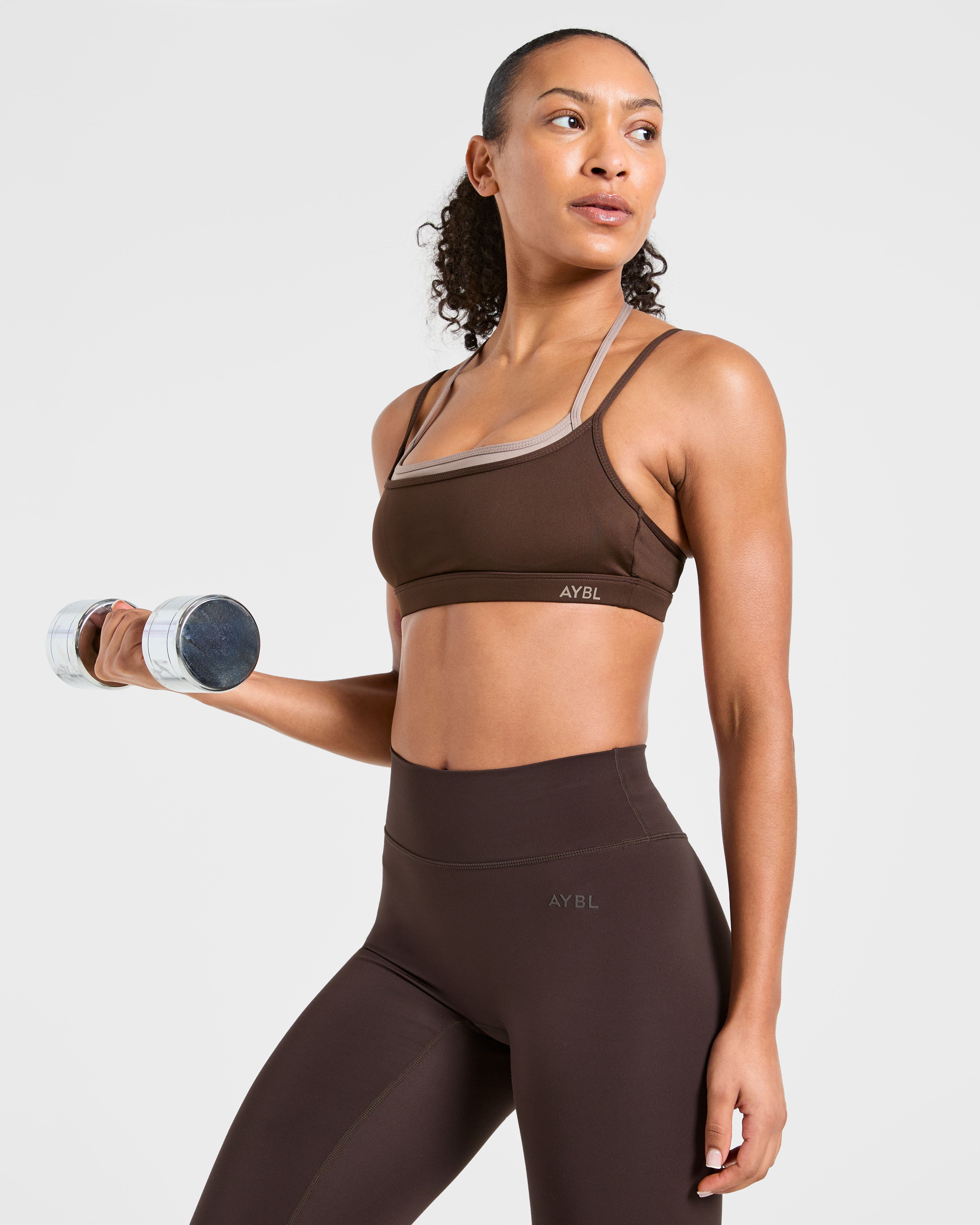 Essential Double Layer Sports Bra - Bruin