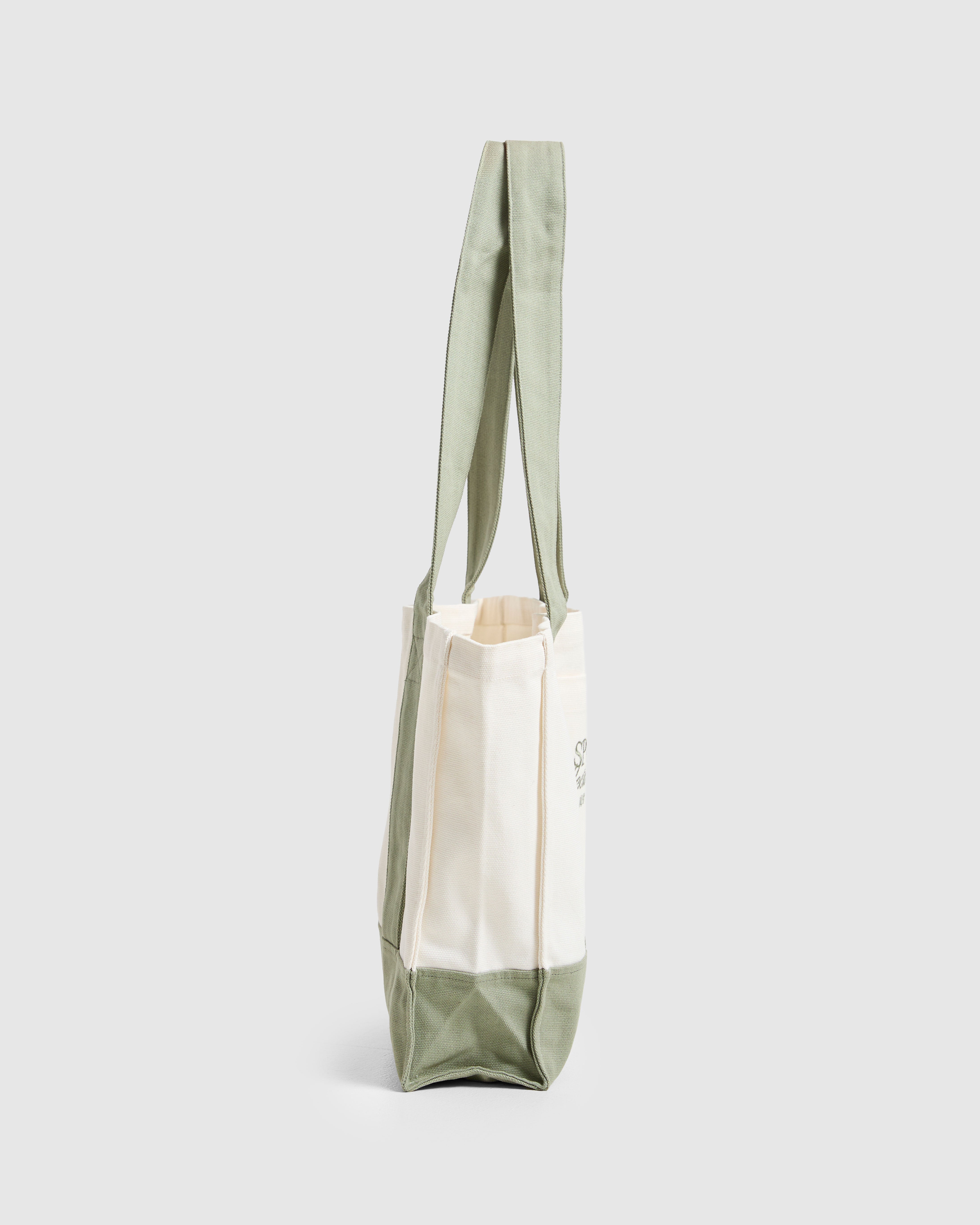 Sports Collective Tote Bag - Off Wit/Groen