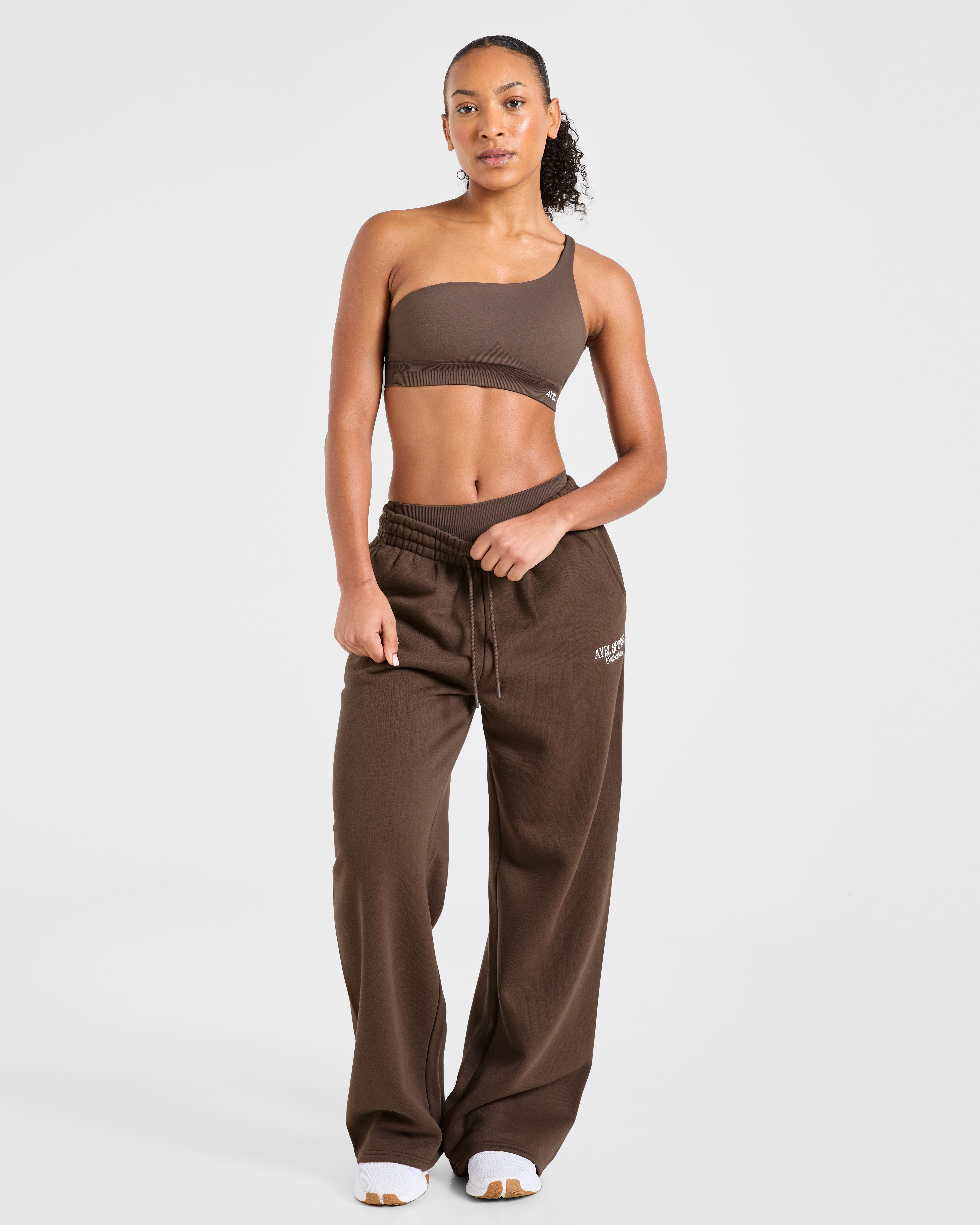 Enhance Seamless One Shoulder Sports Bra - Bruin