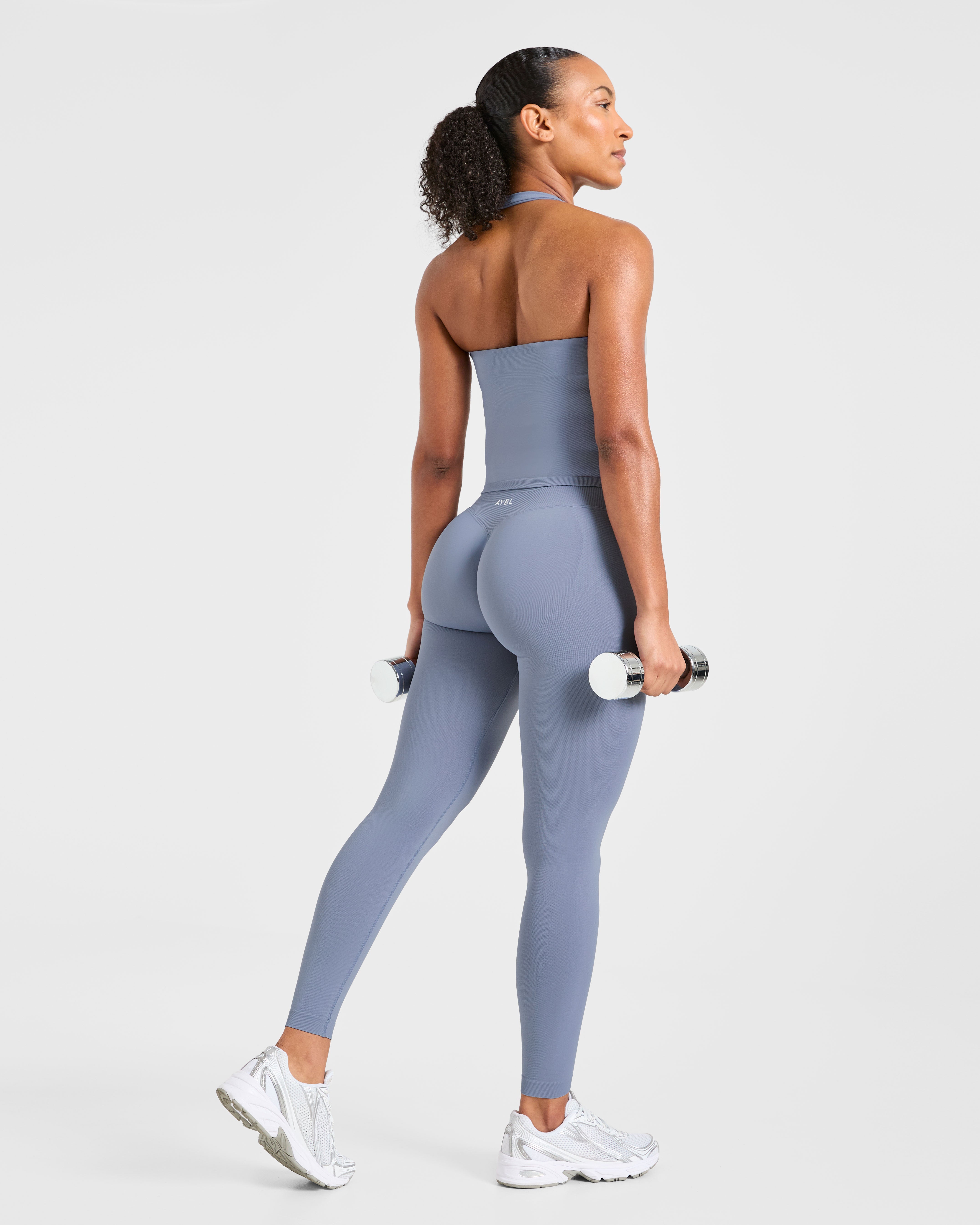 Enhance Seamless Leggings - Slate Blauw