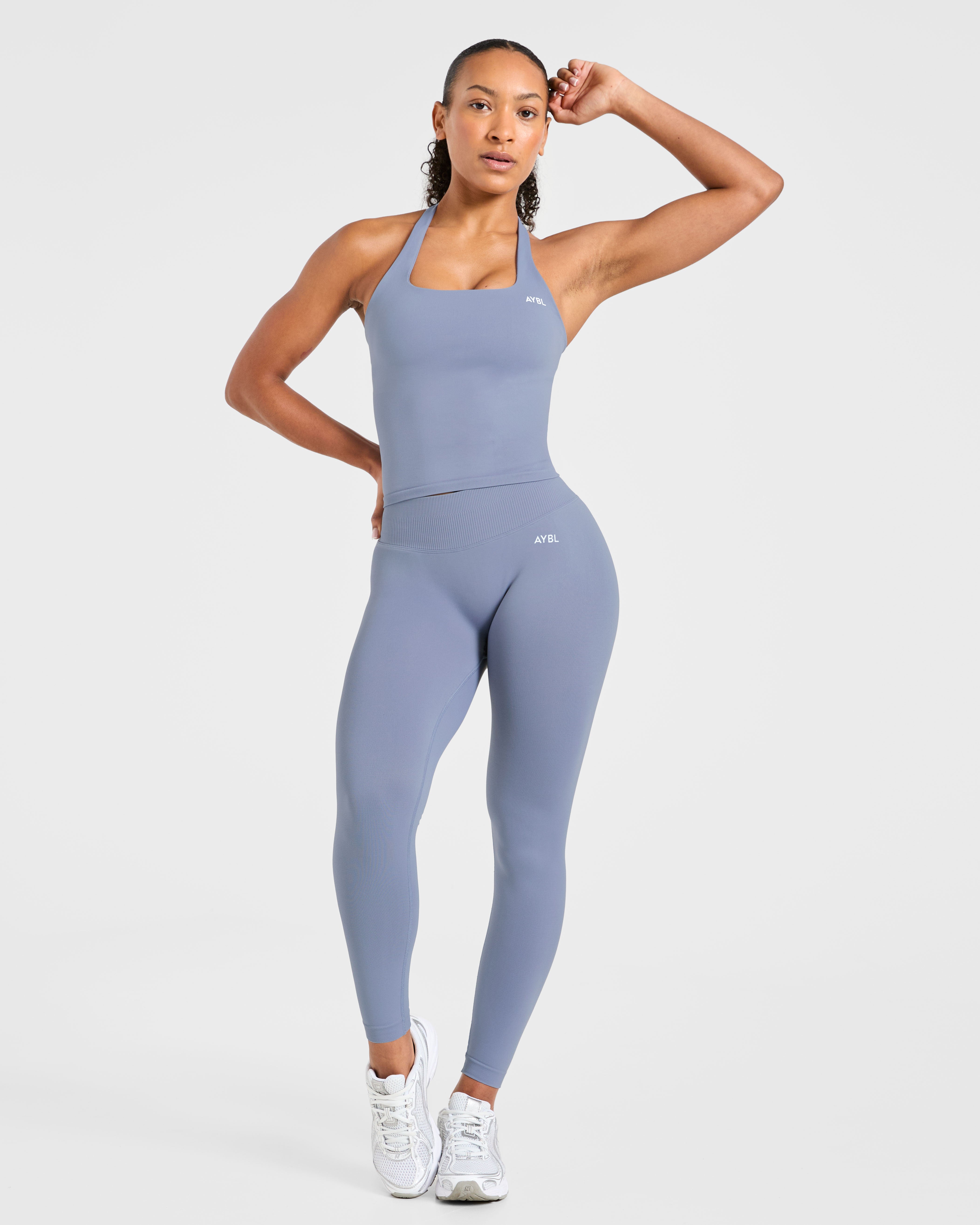 Enhance Seamless Leggings - Slate Blauw