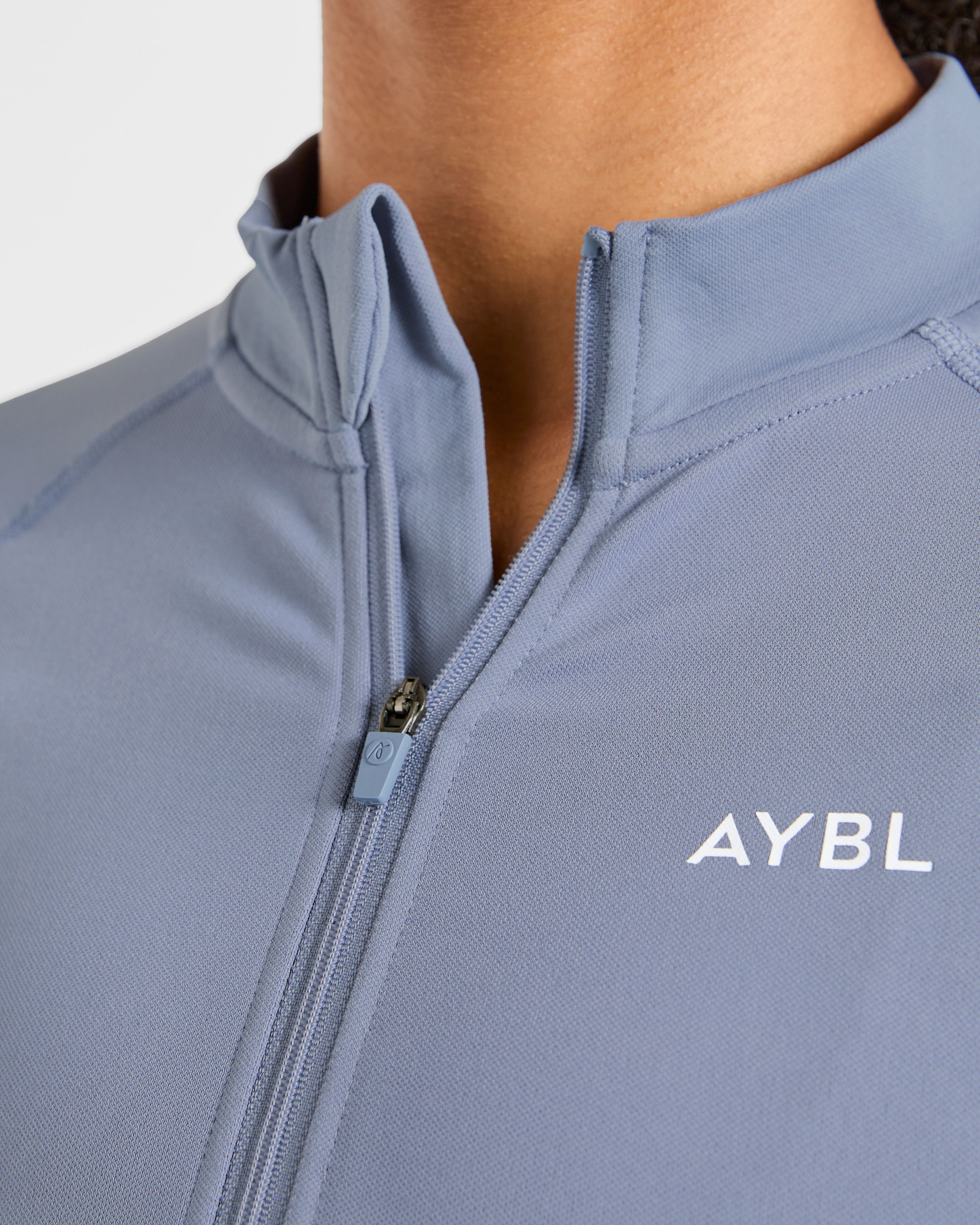 Enhance Seamless Jacket - Slate Blauw