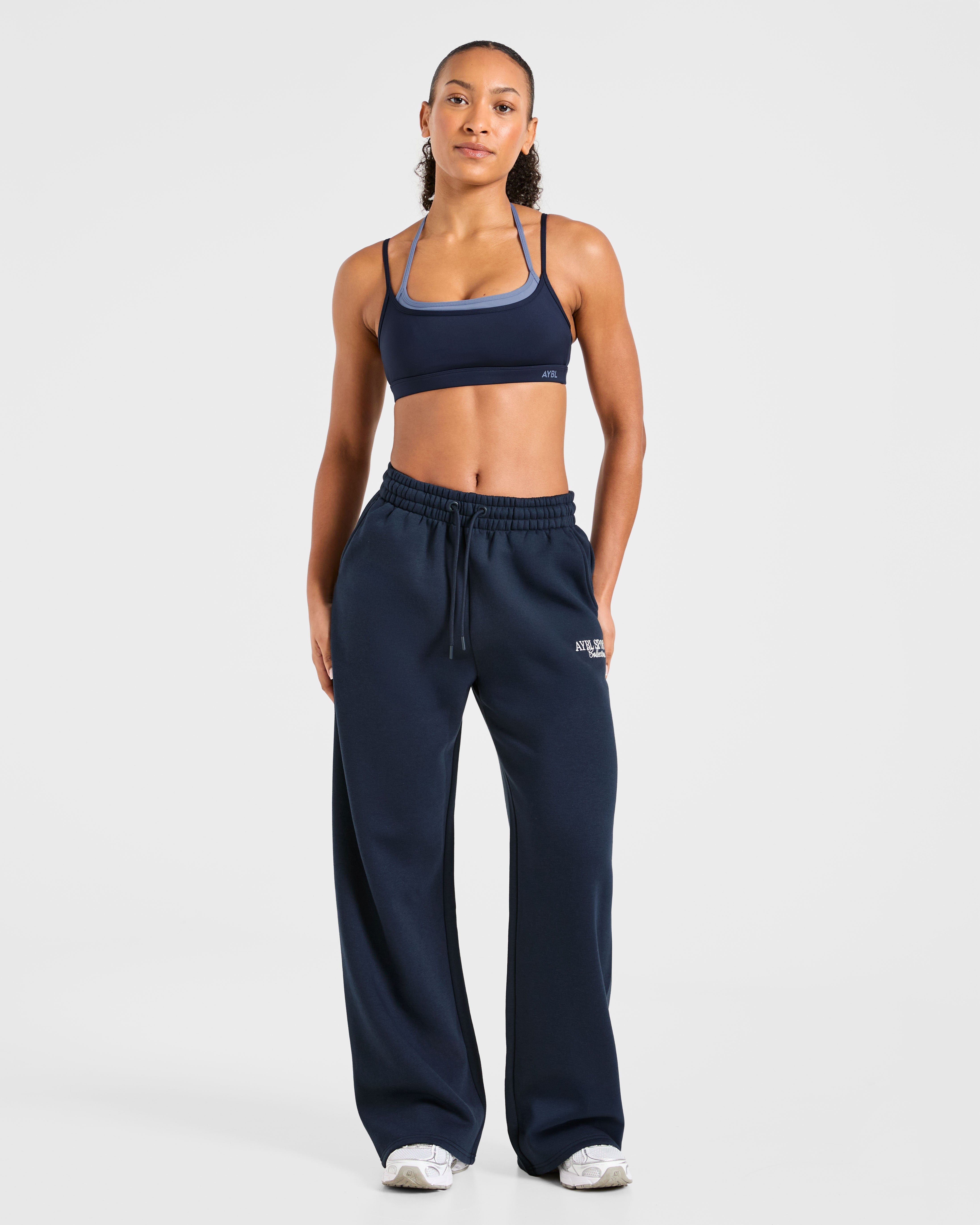 Sports Collective Oversized Straight Leg Joggers - True Navy