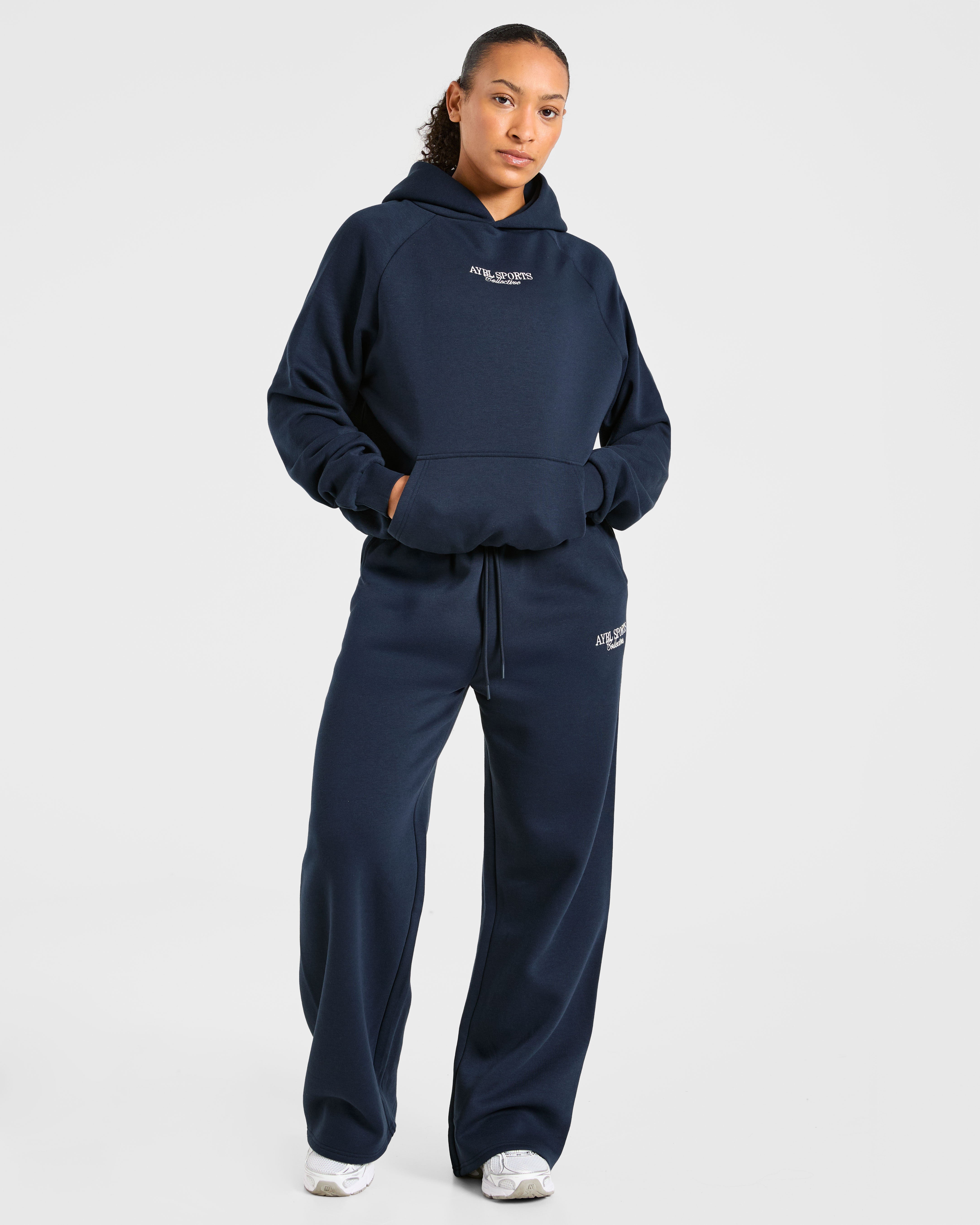 Sports Collective Oversized Straight Leg Joggers - True Navy