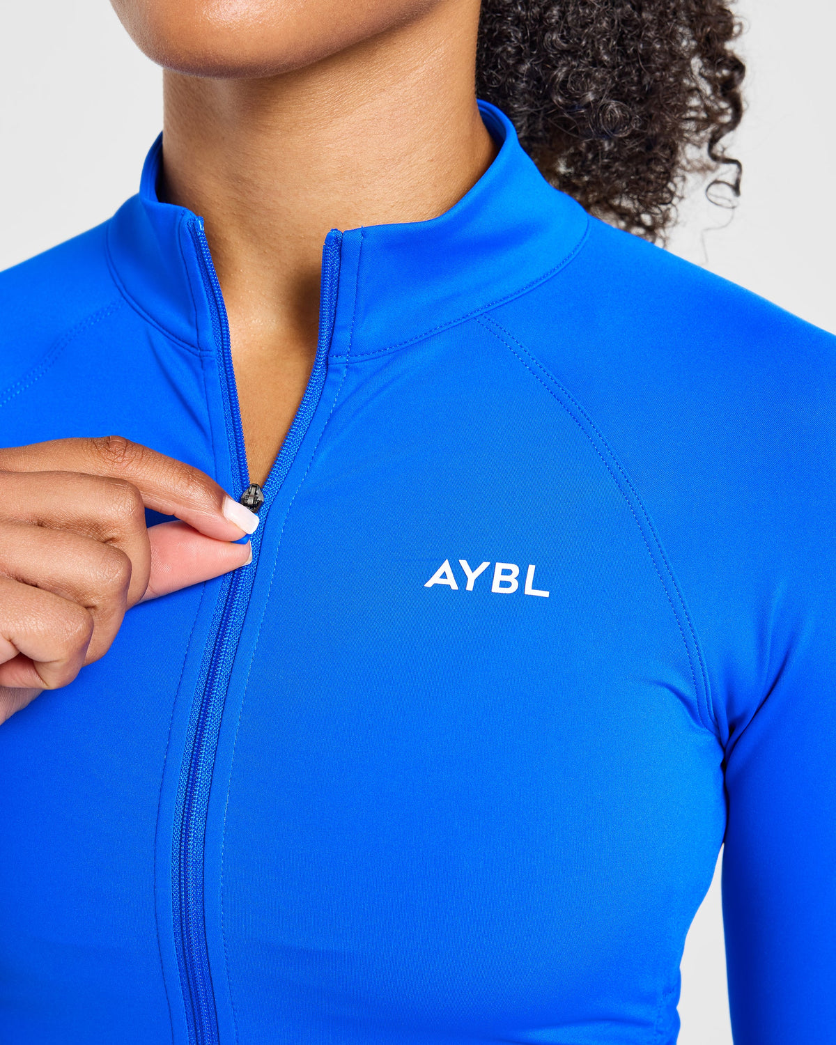 Physique Zip Up Jacket - Winter Cobalt