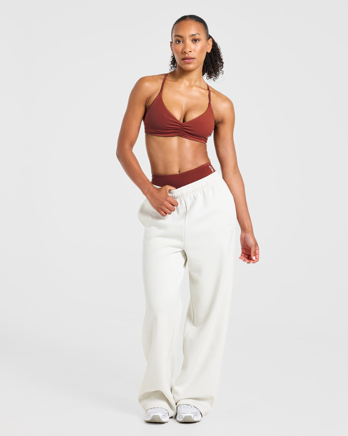 Physique Sports Bra - Deep Auburn