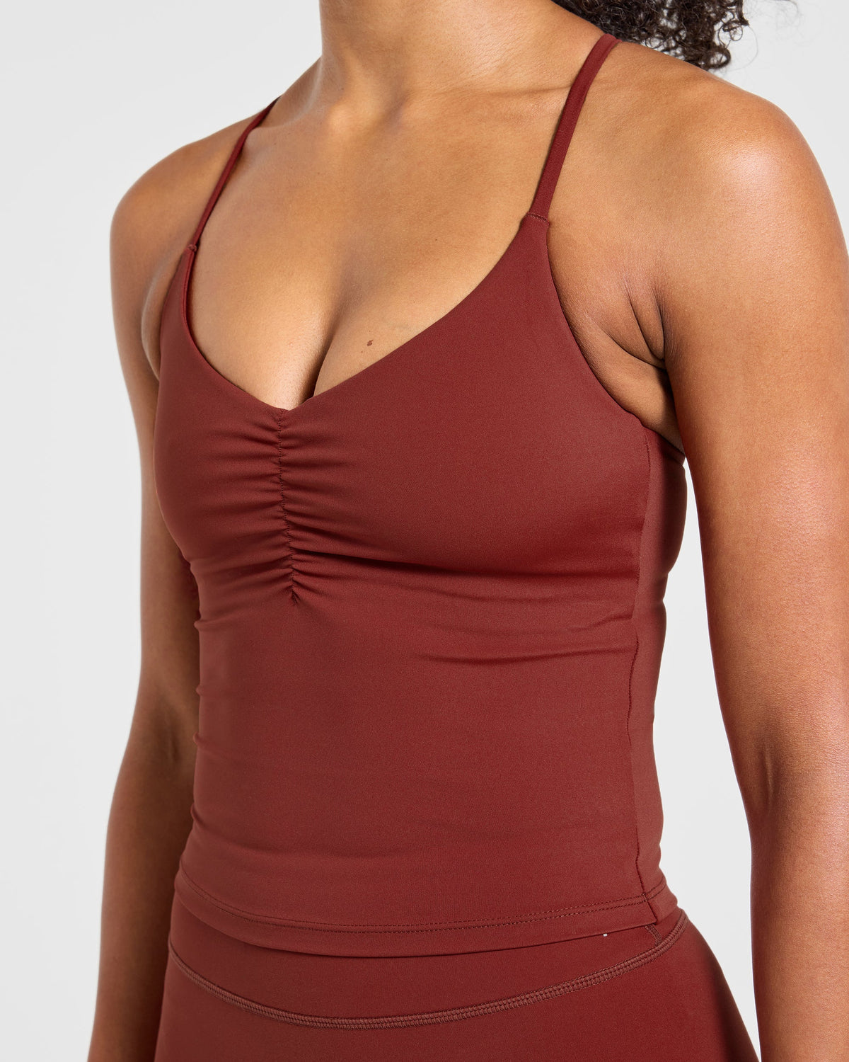 Physique Tank Top - Deep Auburn