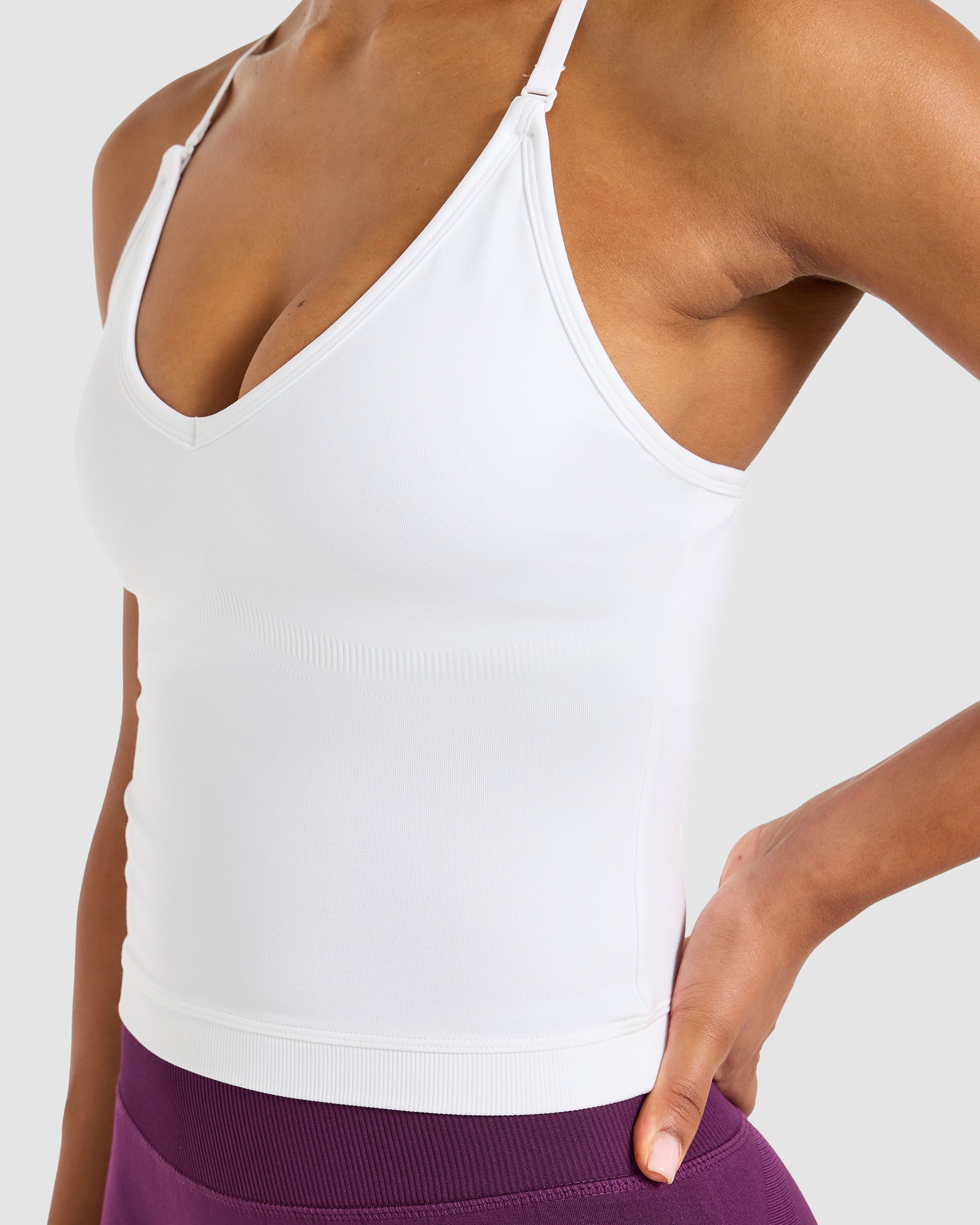 Adapt Seamless Tank Top - Wit