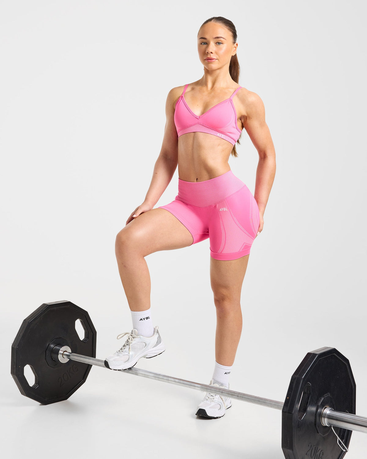 Charge Seamless Shorts - Roze