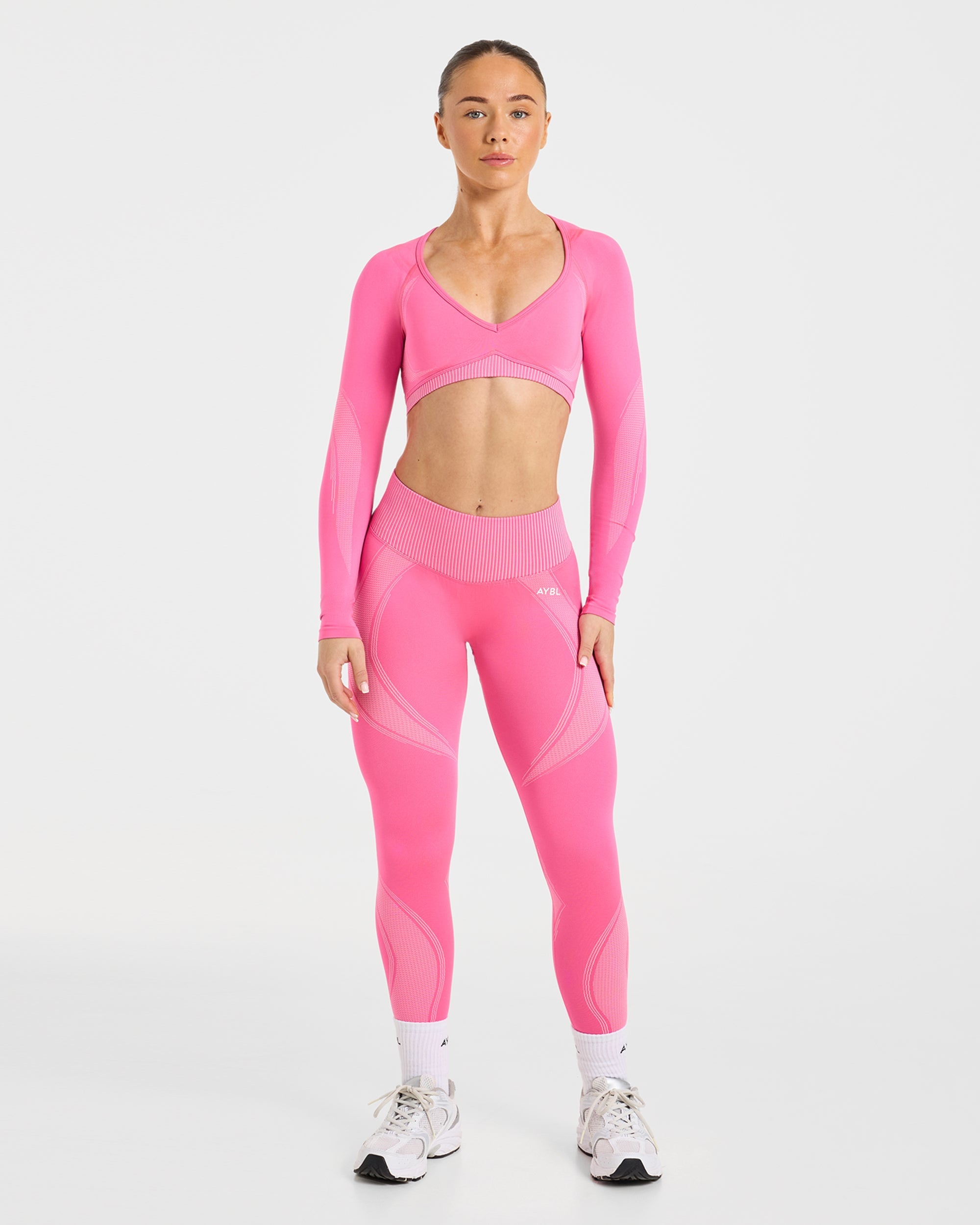 Charge Seamless Leggings - Roze
