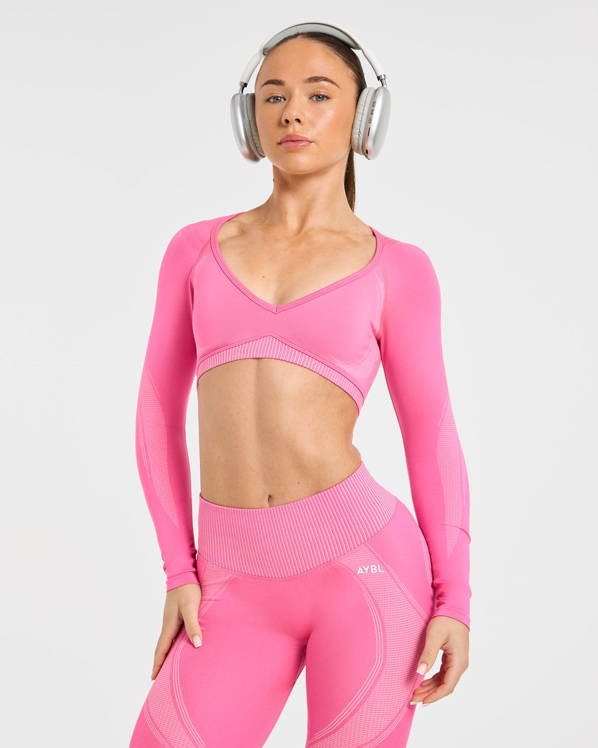 Charge Seamless Leggings - Roze