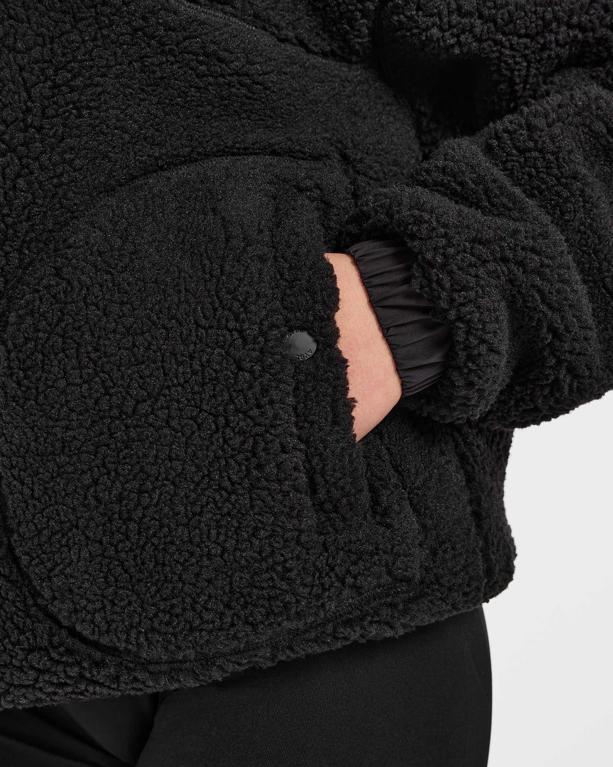Signature 1/4 Zip Fleece Pullover - Zwart
