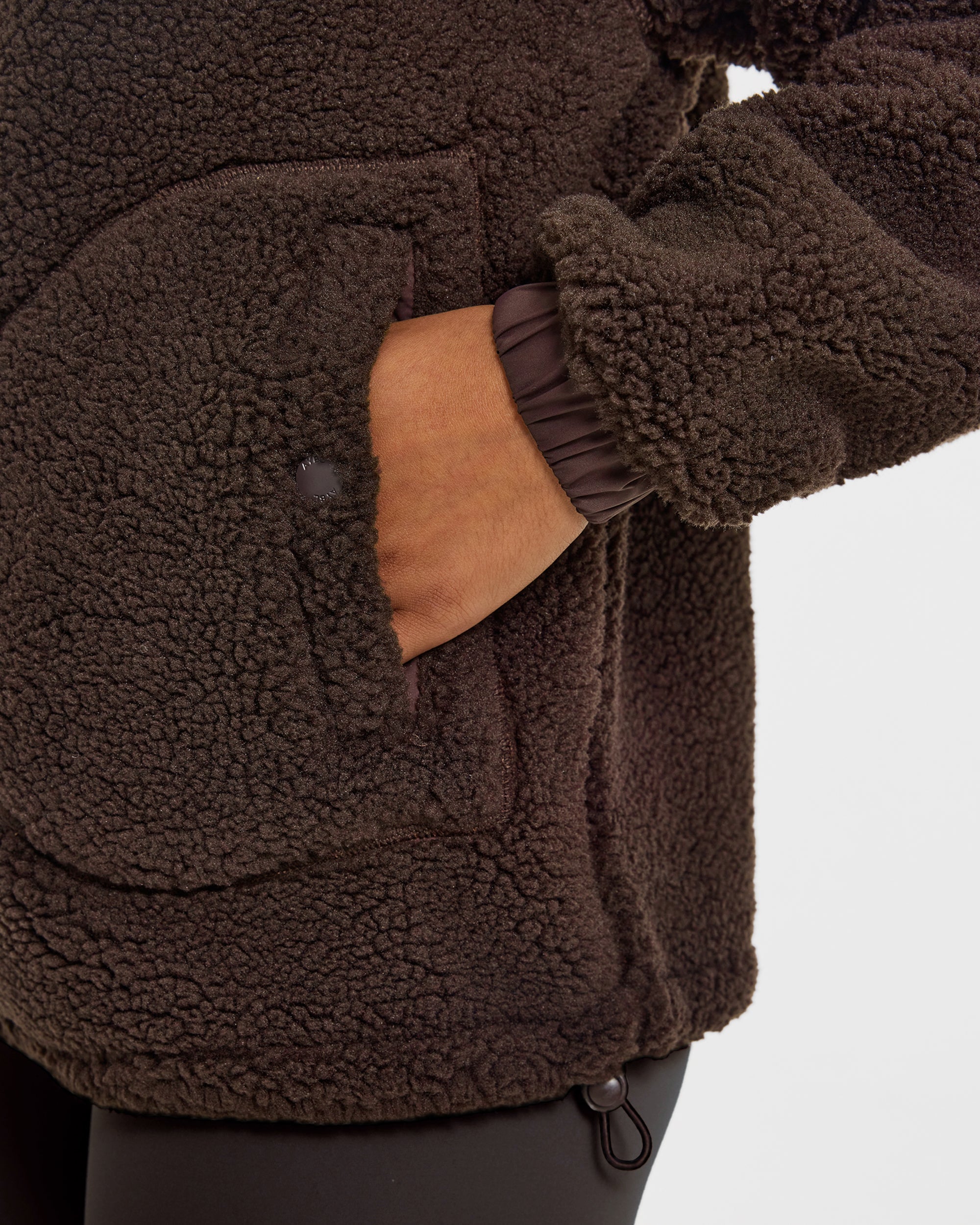 Signature 1/4 Zip Fleece Pullover - Cocoa Bruin