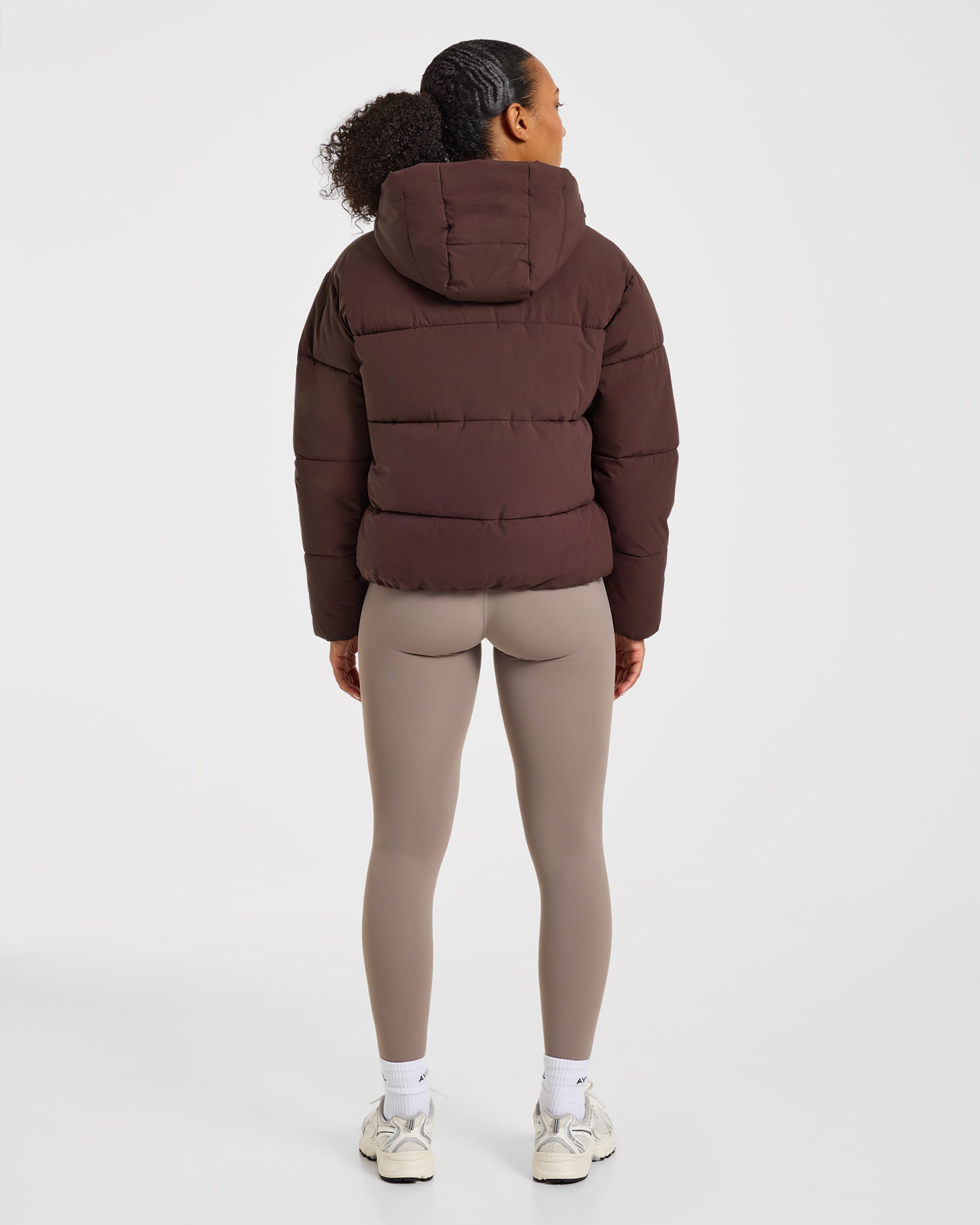 Signature Puffer Coat - Cocoa Bruin