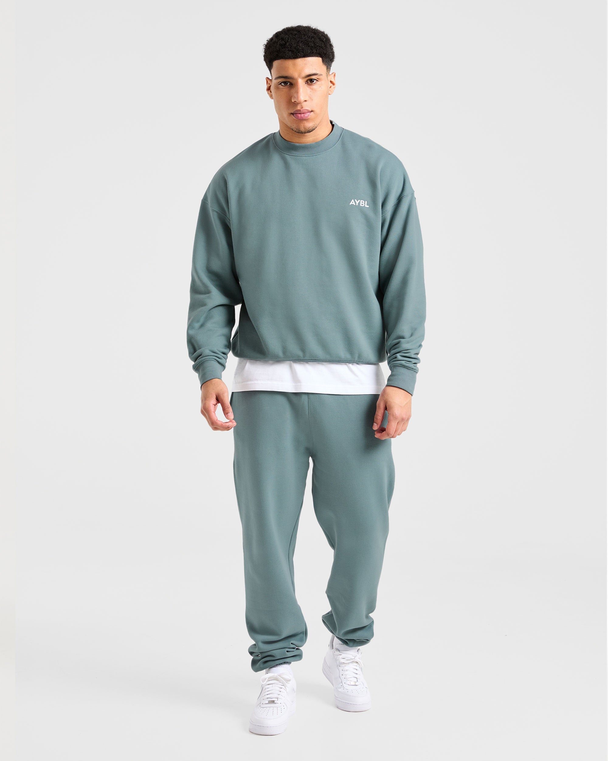 Essential Oversized Sweater - Dusty Blue