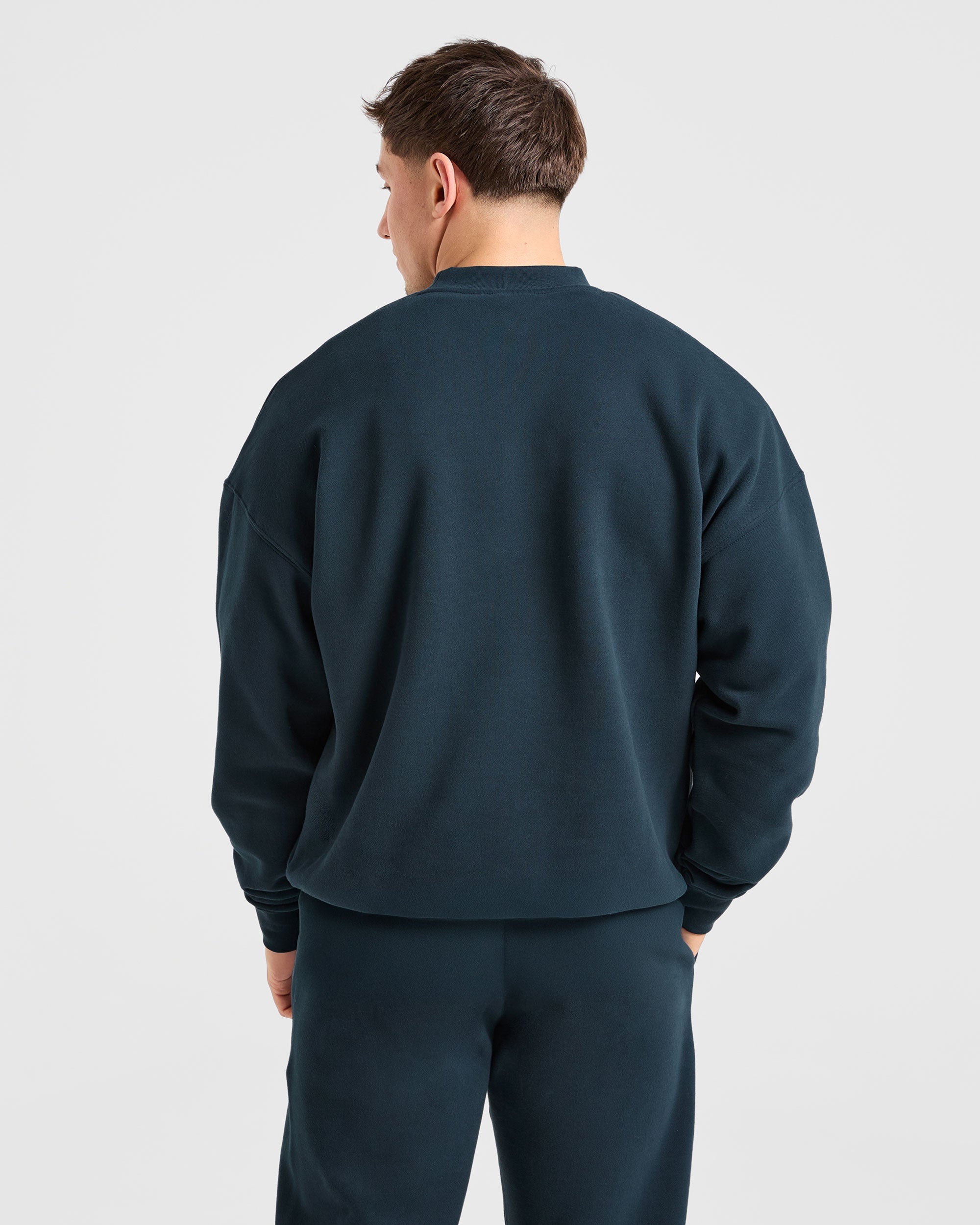Essential Oversized Sweater - Navy