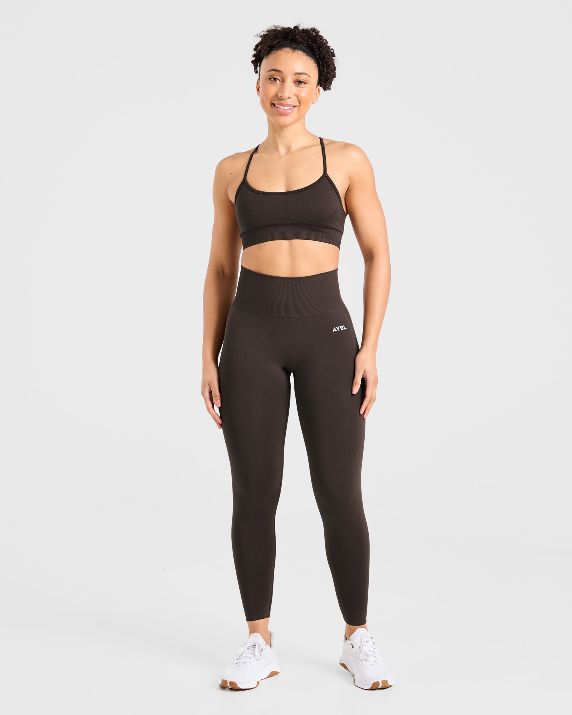 Empower Seamless Leggings - Cocoa Bruin