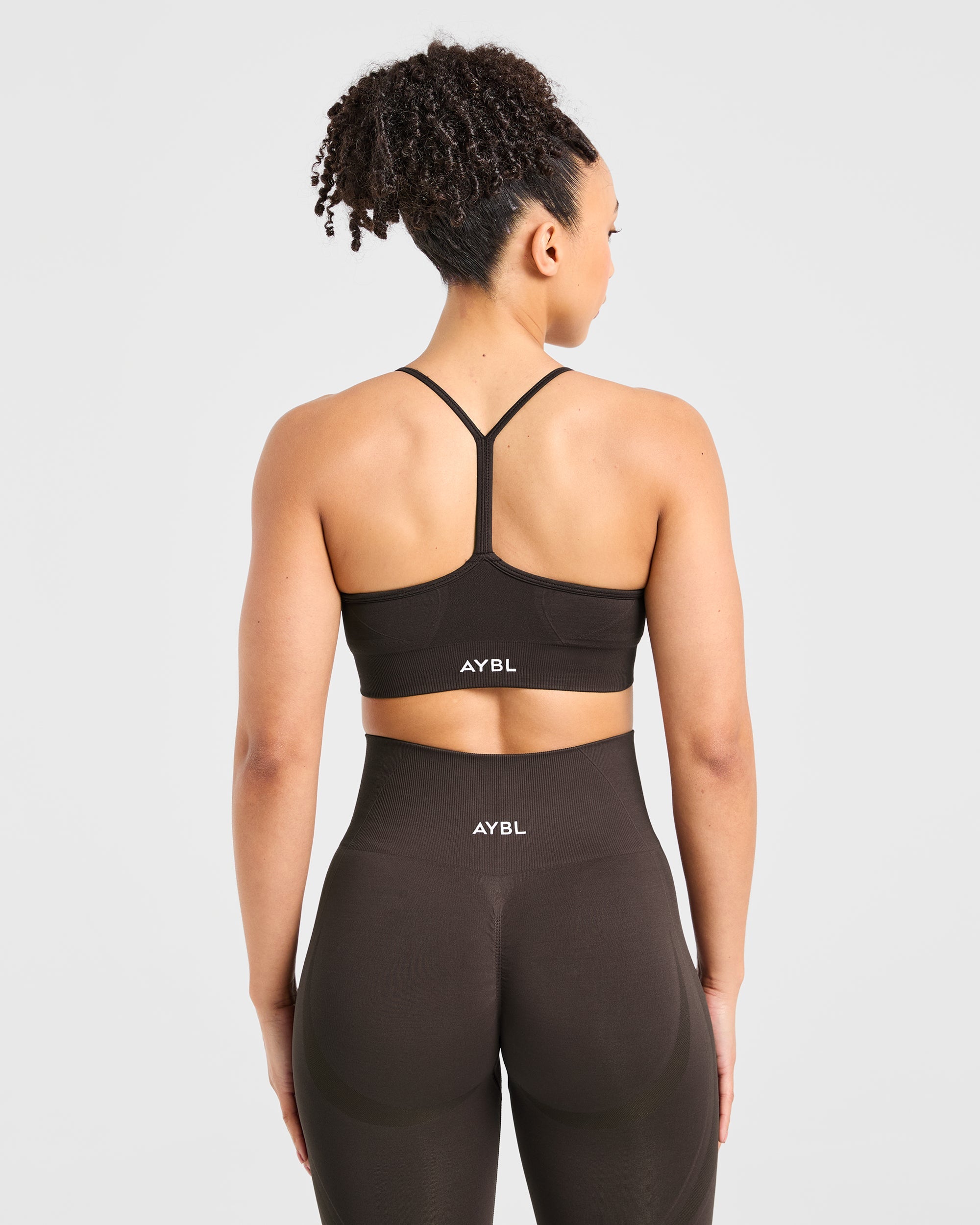 Empower Seamless Sports Bra - Cocoa Bruin