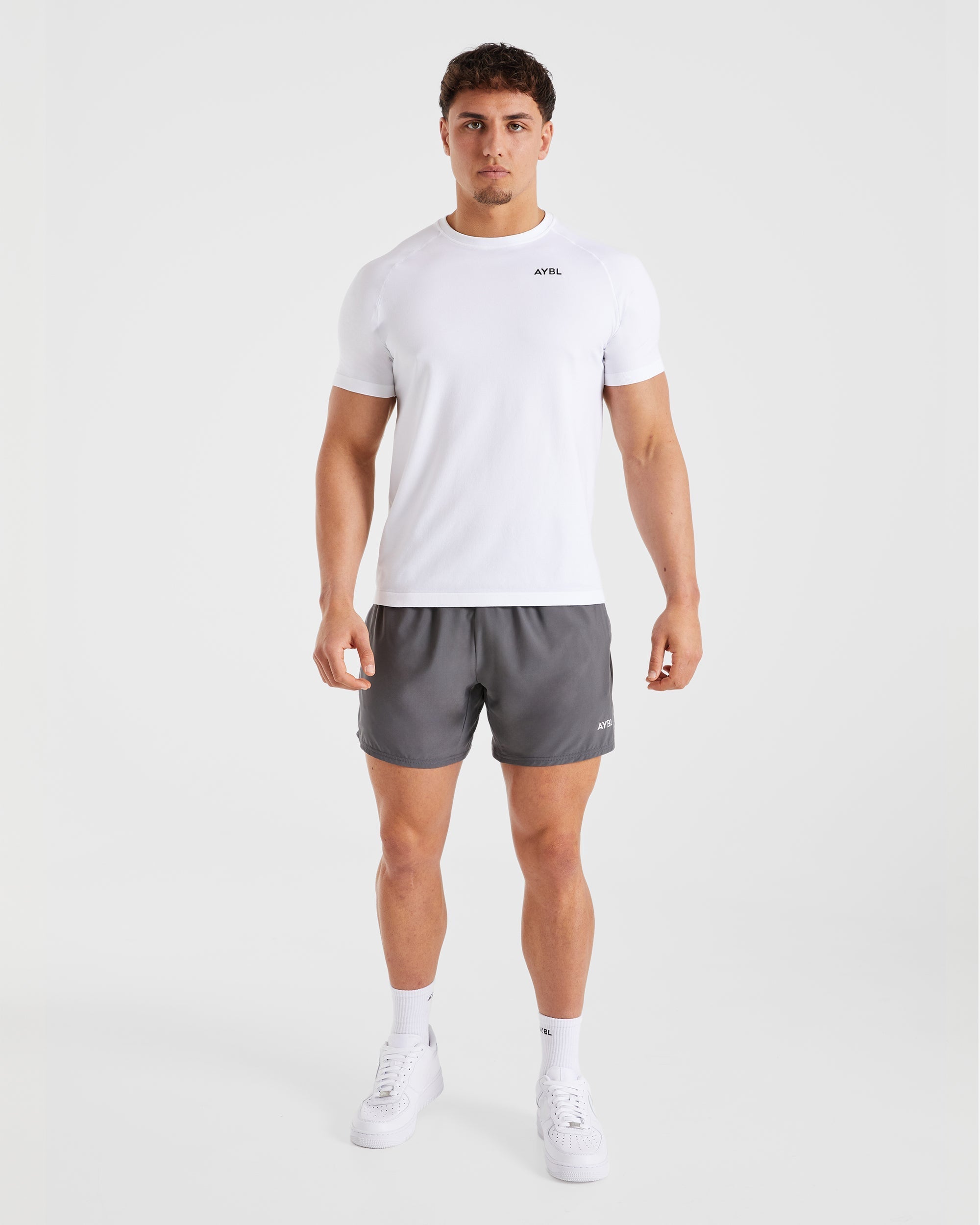 Ascend Seamless T Shirt - Wit