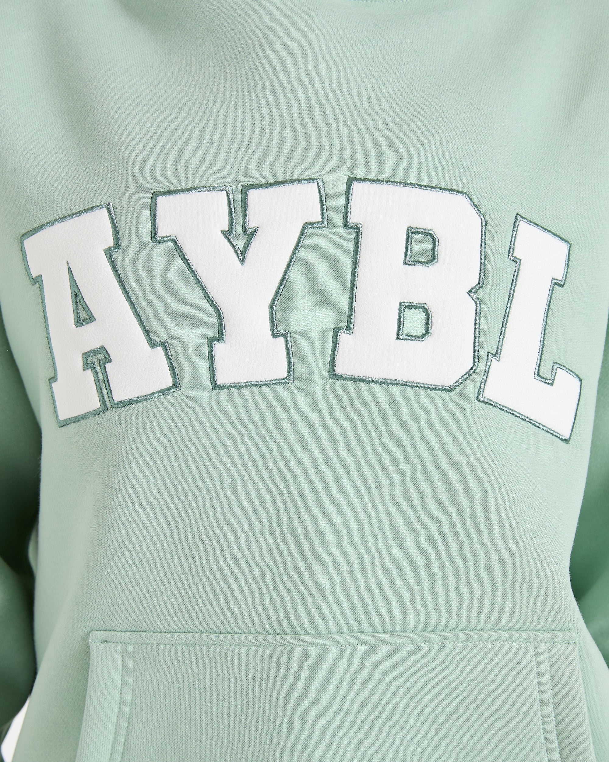 Varsity 2.0 Oversized Hoodie - Sage Groen