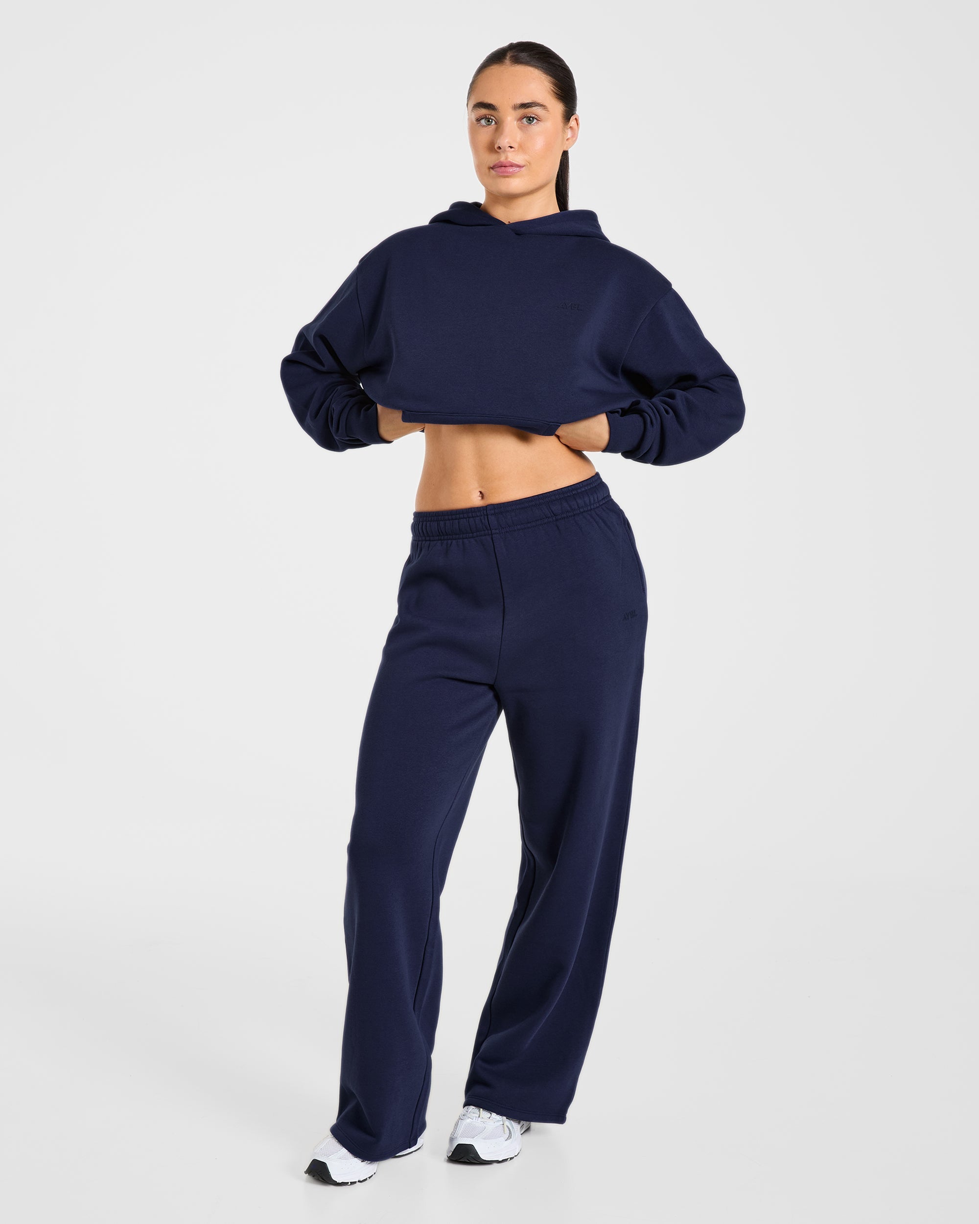 Lifestyle Oversized Hoodie - Navy