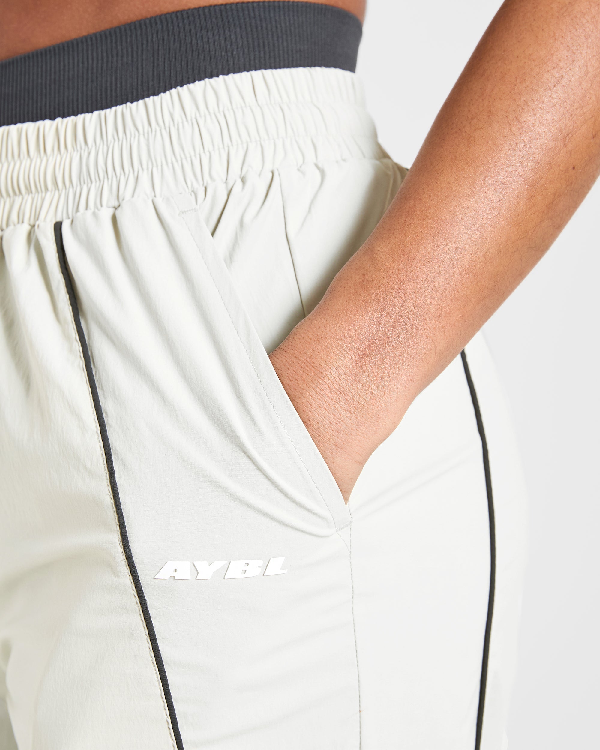 Retro Track Joggers - Off Wit