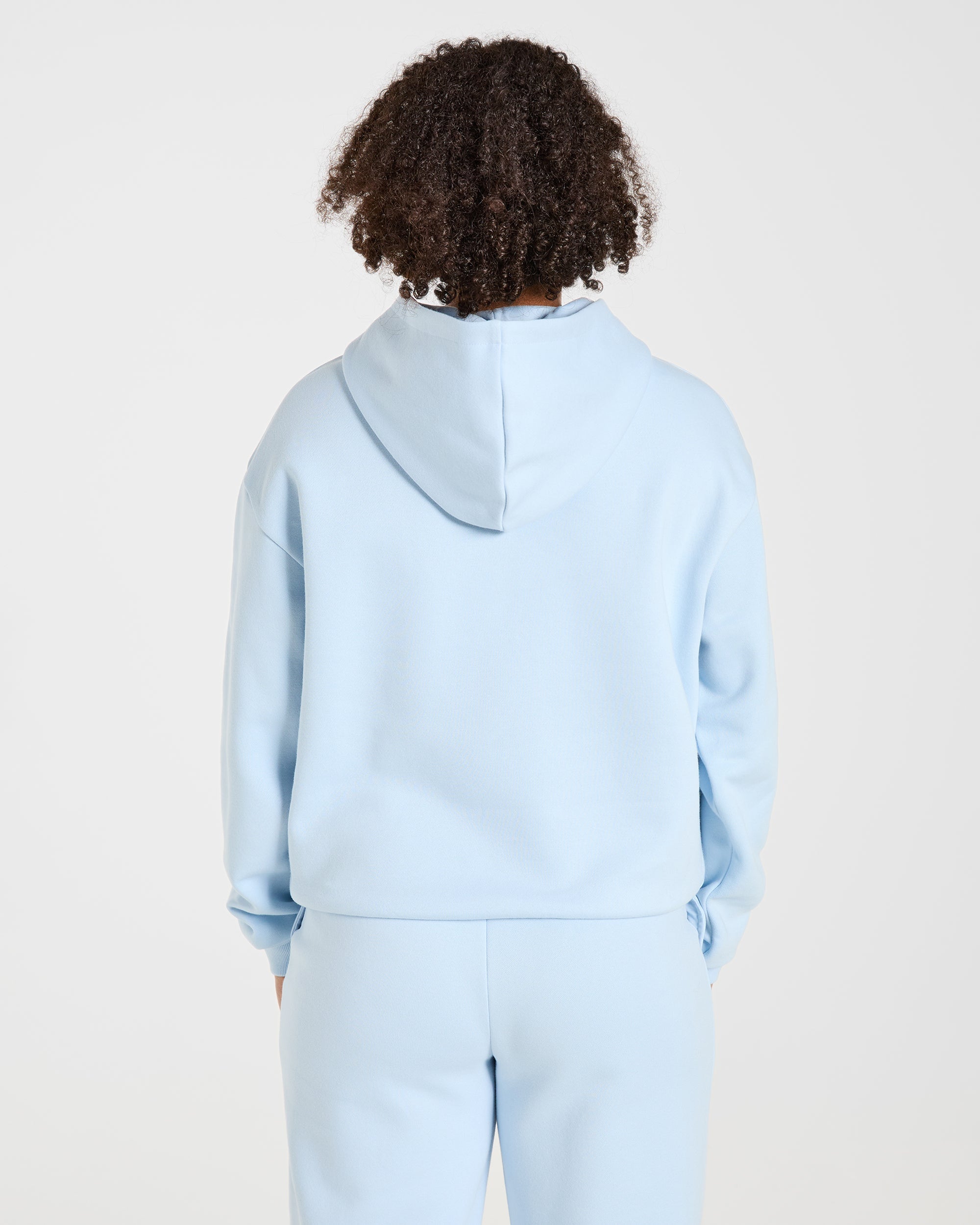 Lifestyle Oversized Hoodie - Spring Blauw
