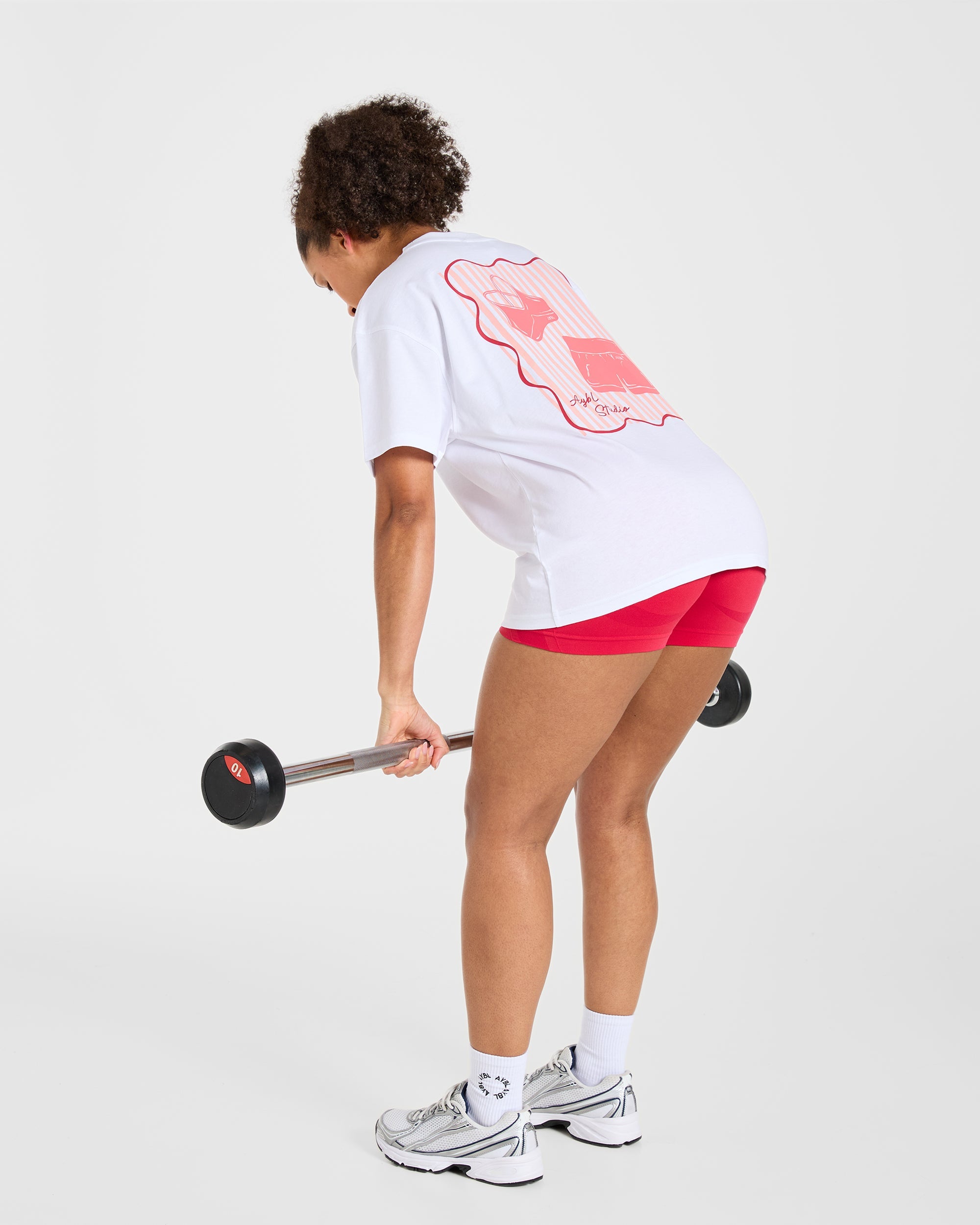 AYBL Studio Oversized T Shirt - Wit