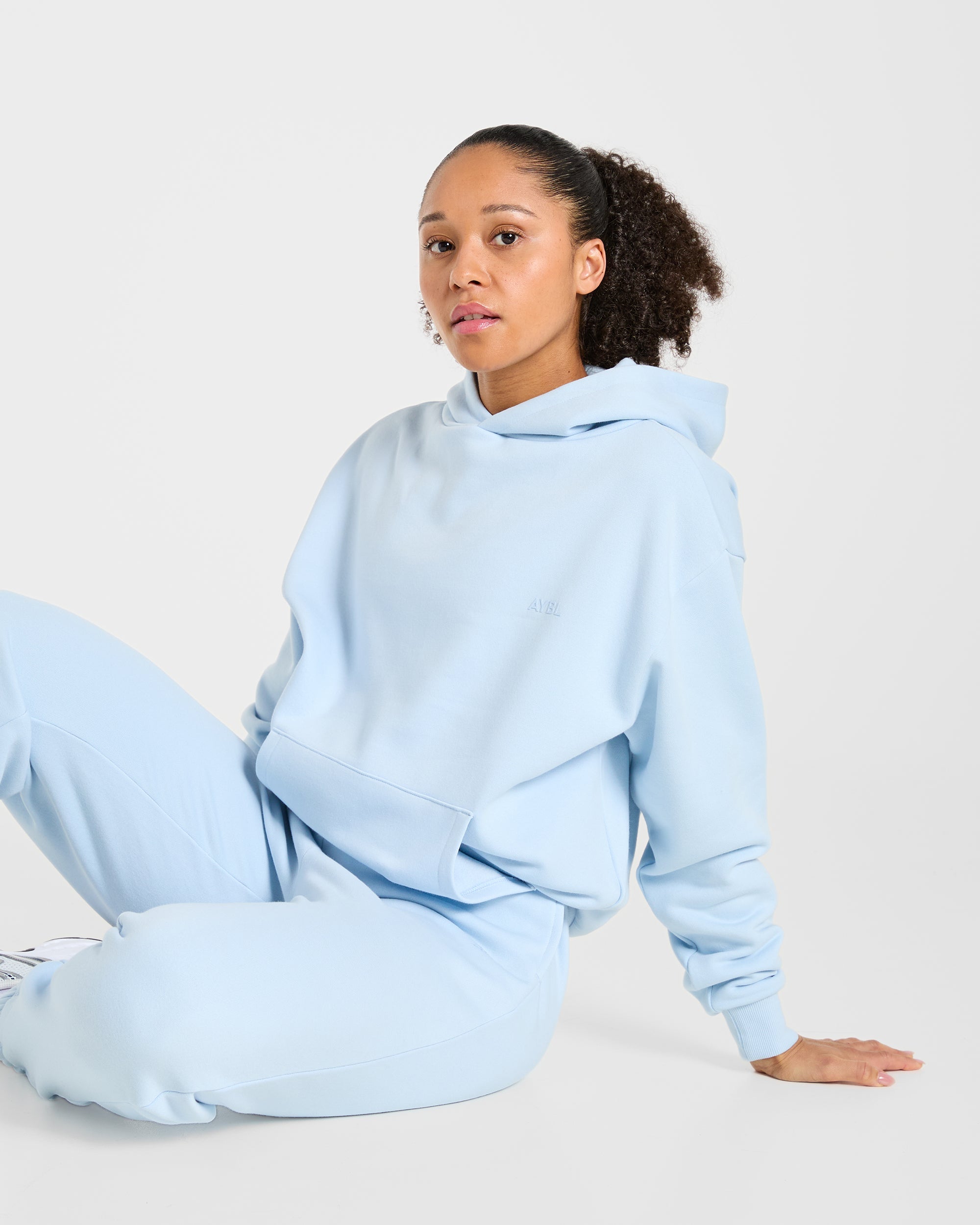 Lifestyle Oversized Hoodie - Spring Blauw