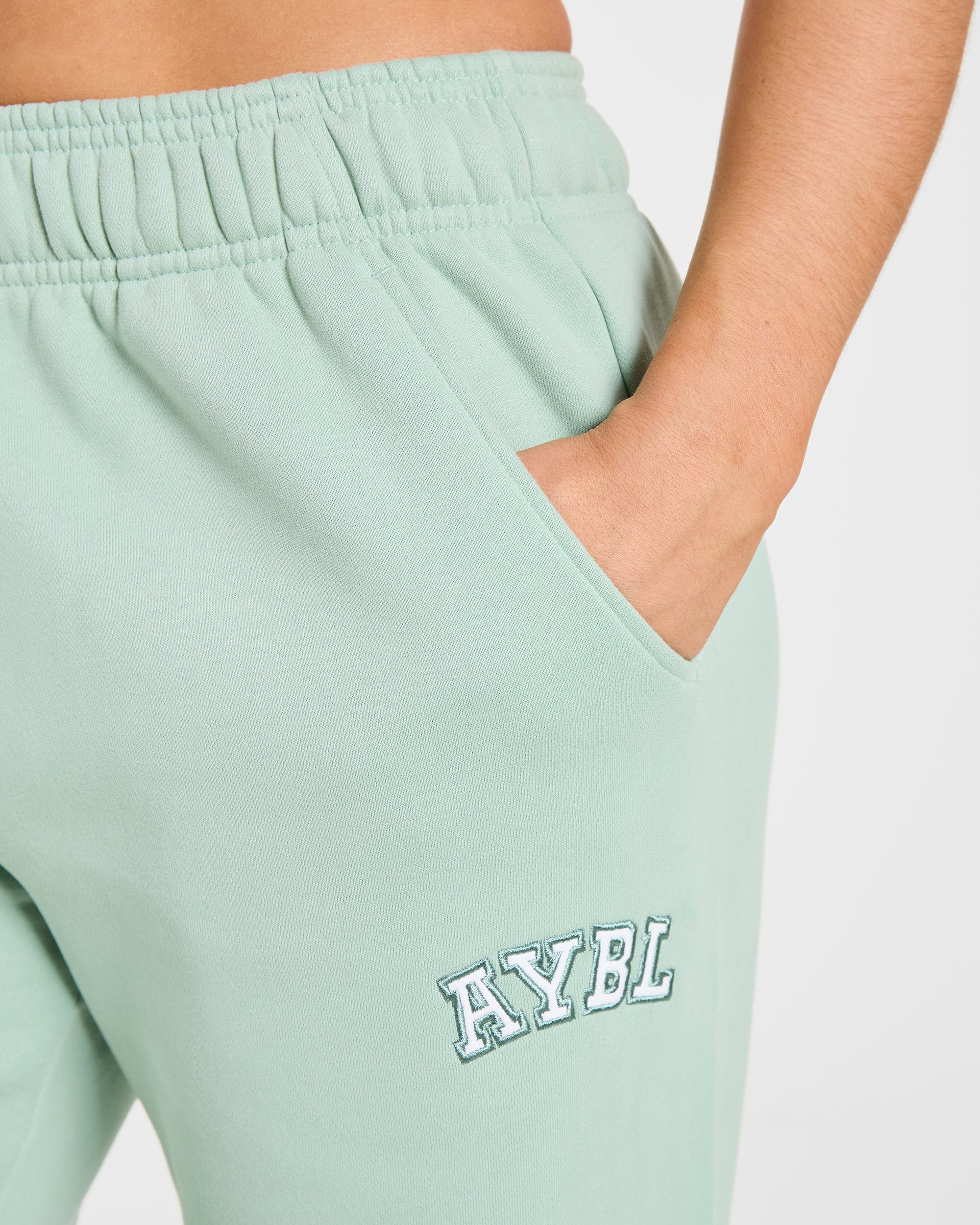 Varsity 2.0 Oversized Joggers - Sage Groen