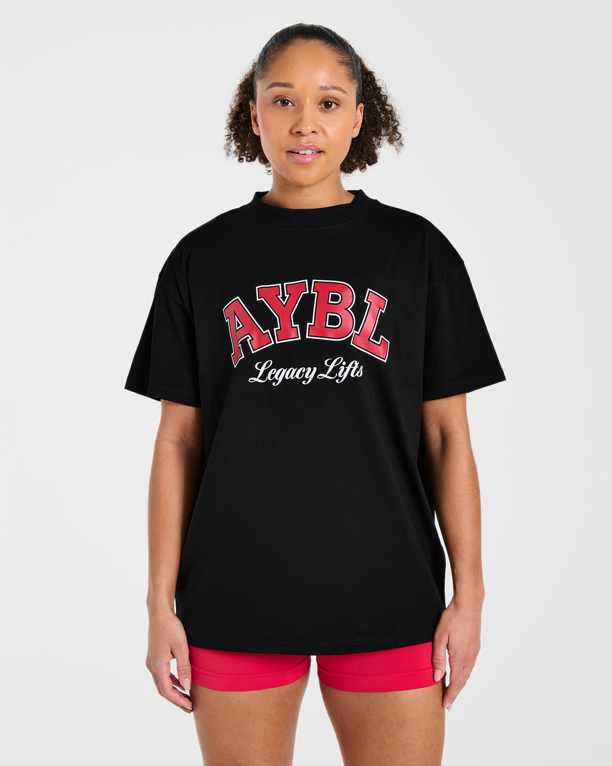 Legacy Lifts Oversized T Shirt - Zwart