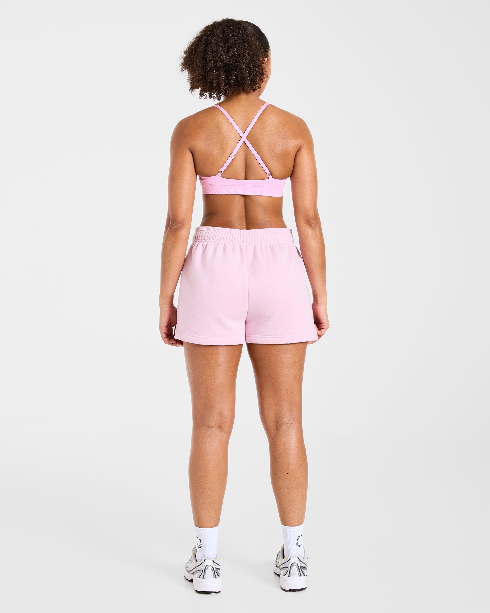 Varsity 2.0 Oversized Shorts - Iced Roze