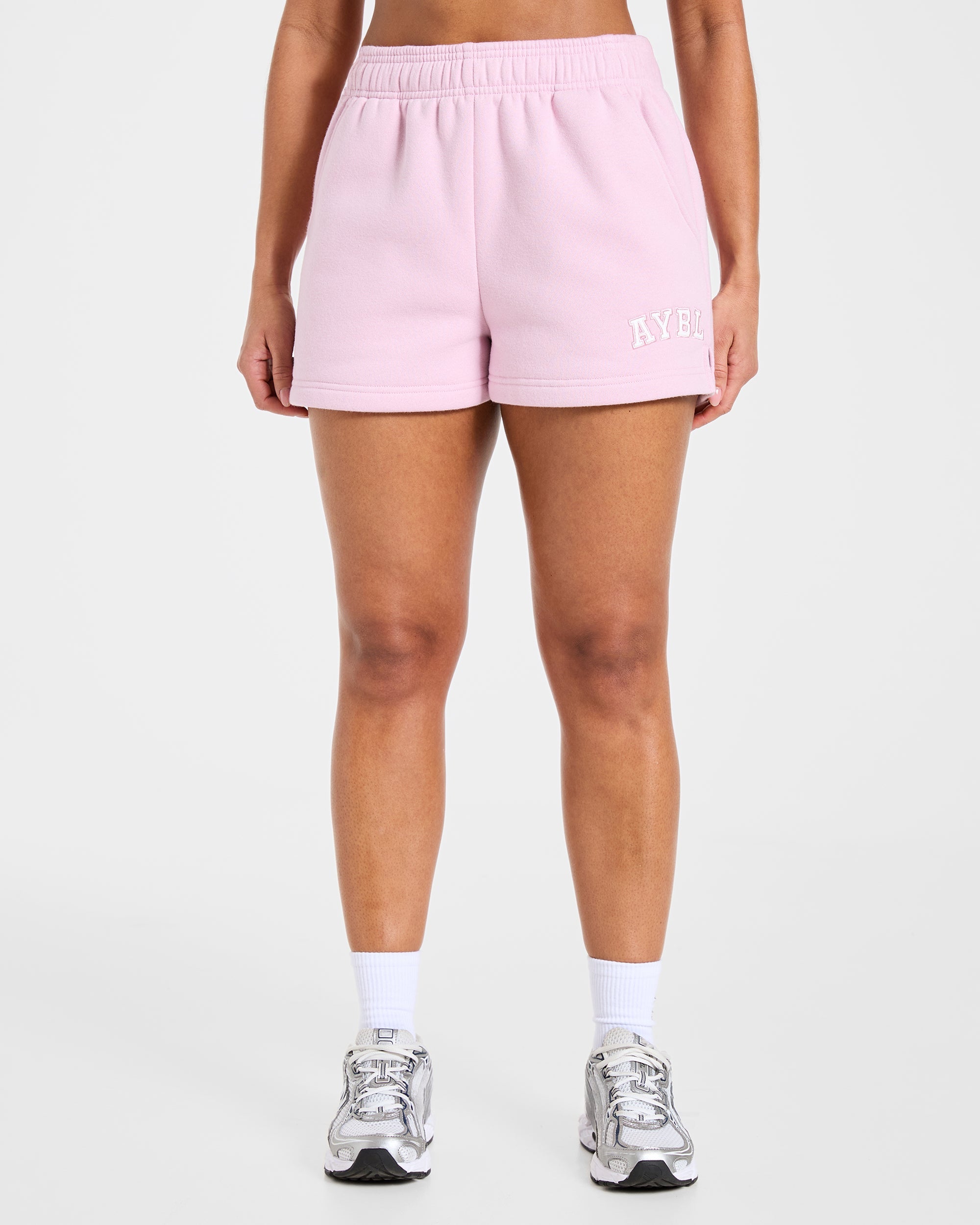 Varsity 2.0 Oversized Shorts - Iced Roze