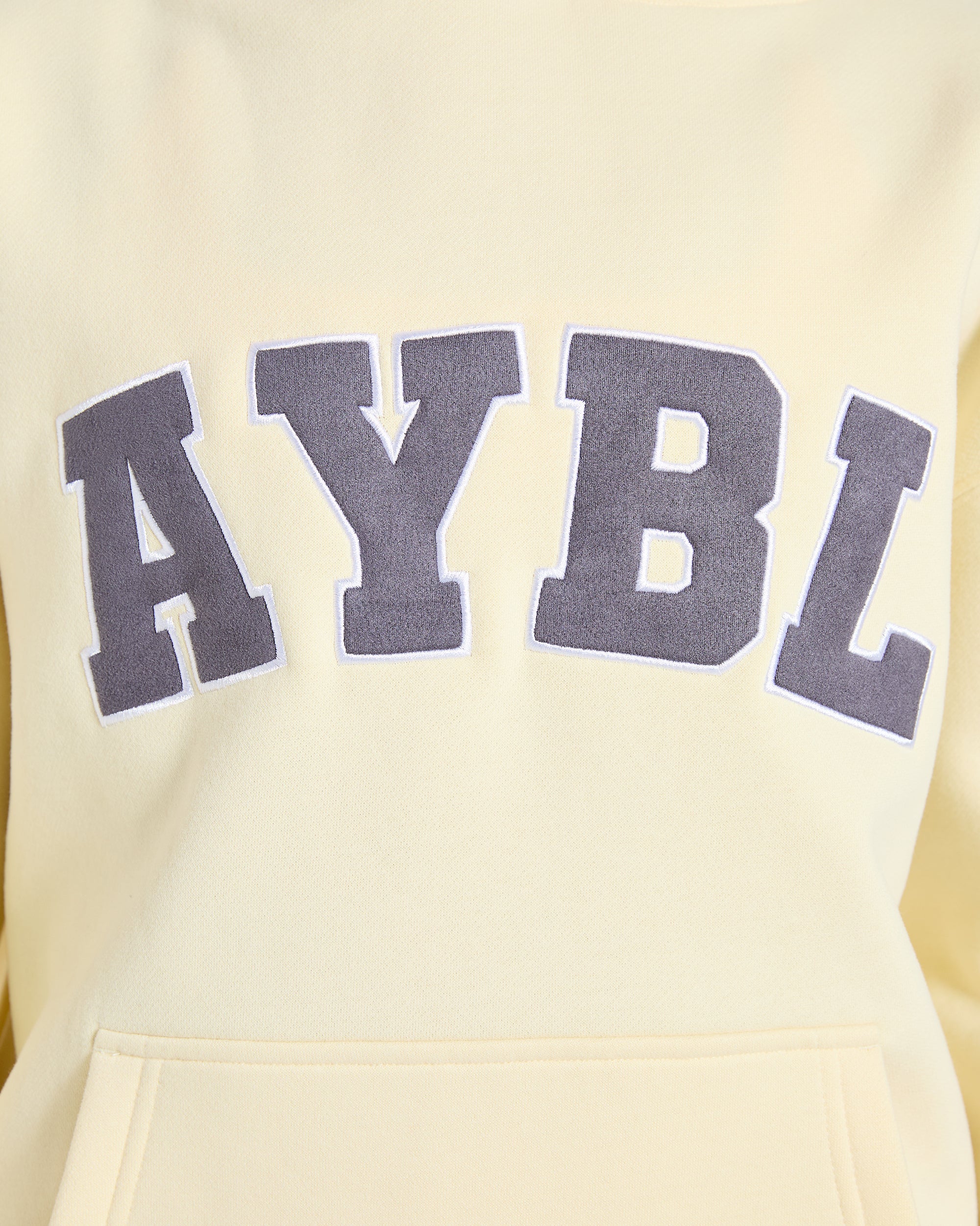 Varsity 2.0 Oversized Hoodie - Butter Geel