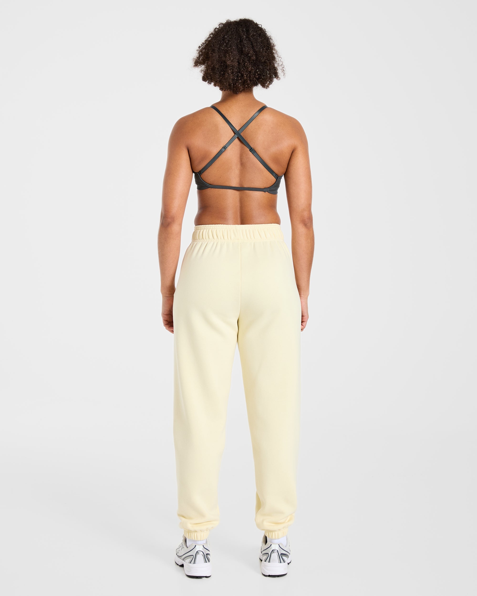 Varsity 2.0 Oversized Joggers - Butter Geel