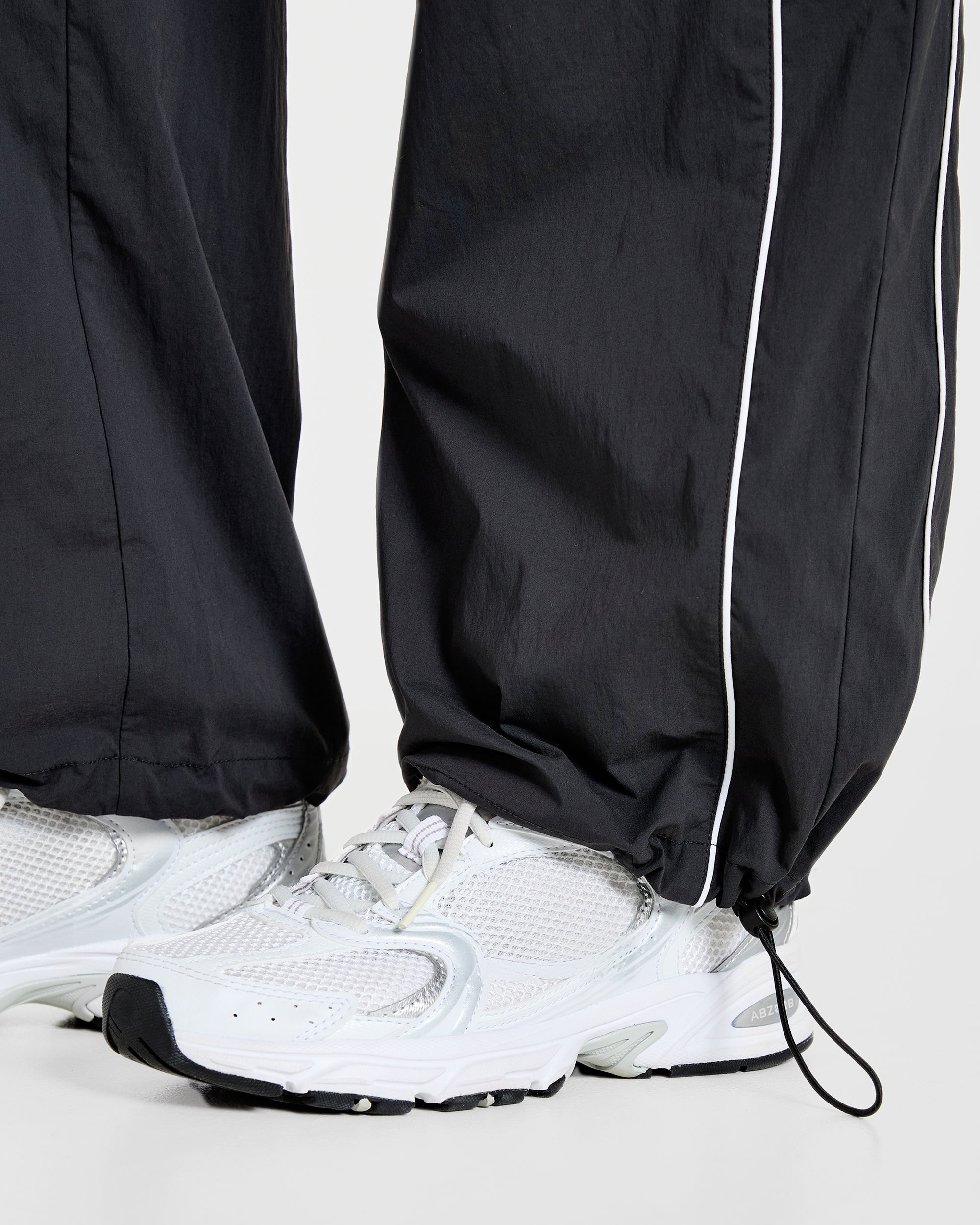 Retro Track Joggers - Zwart