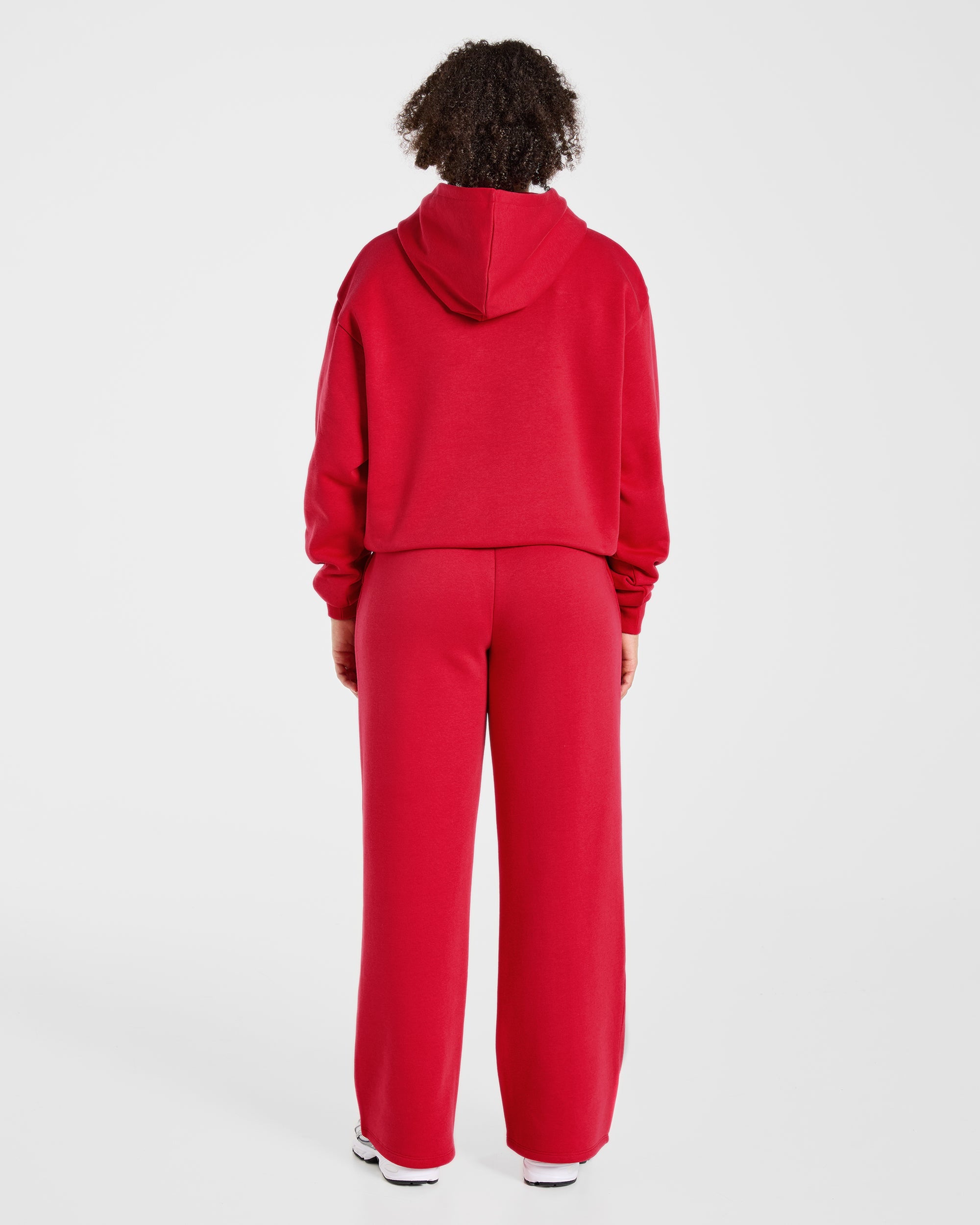 Lifestyle Oversized Hoodie - Rood