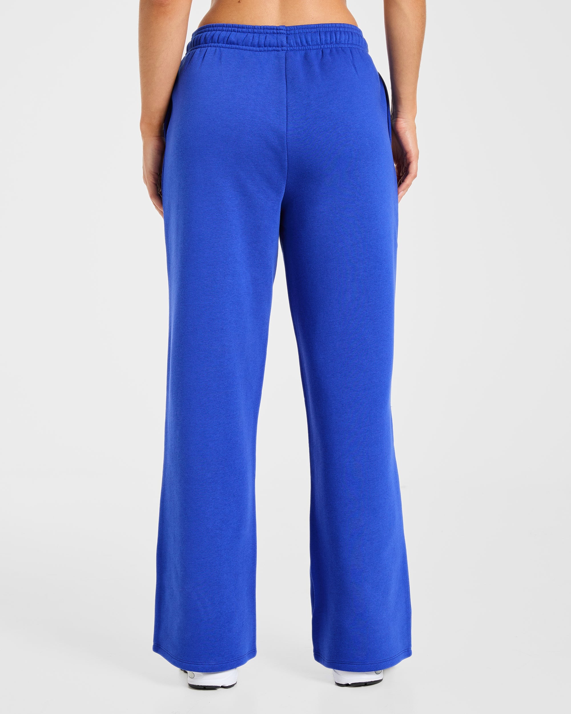 Lifestyle Oversized Straight Leg Joggers - Cobalt