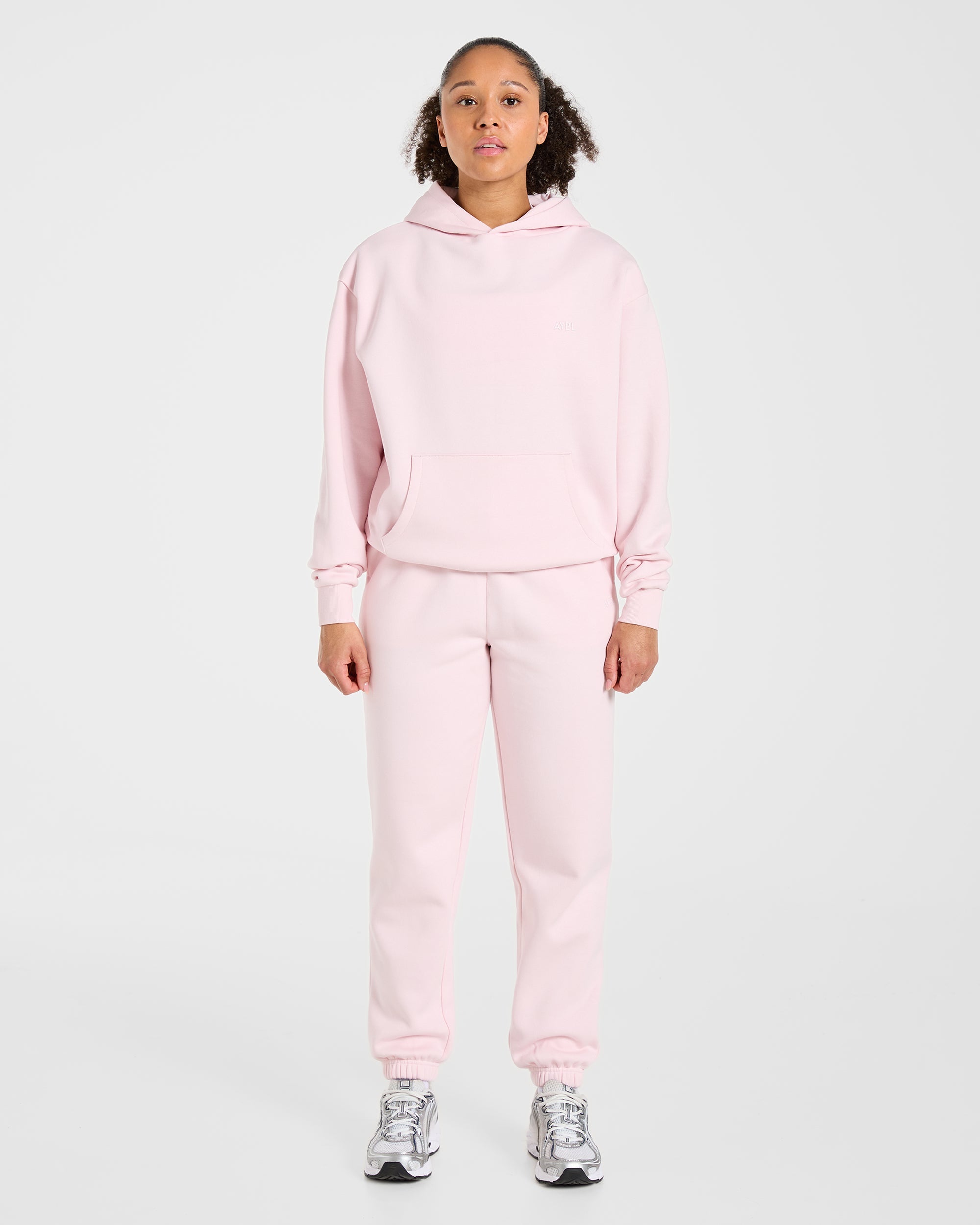 Lifestyle Oversized Hoodie - Pastel Roze