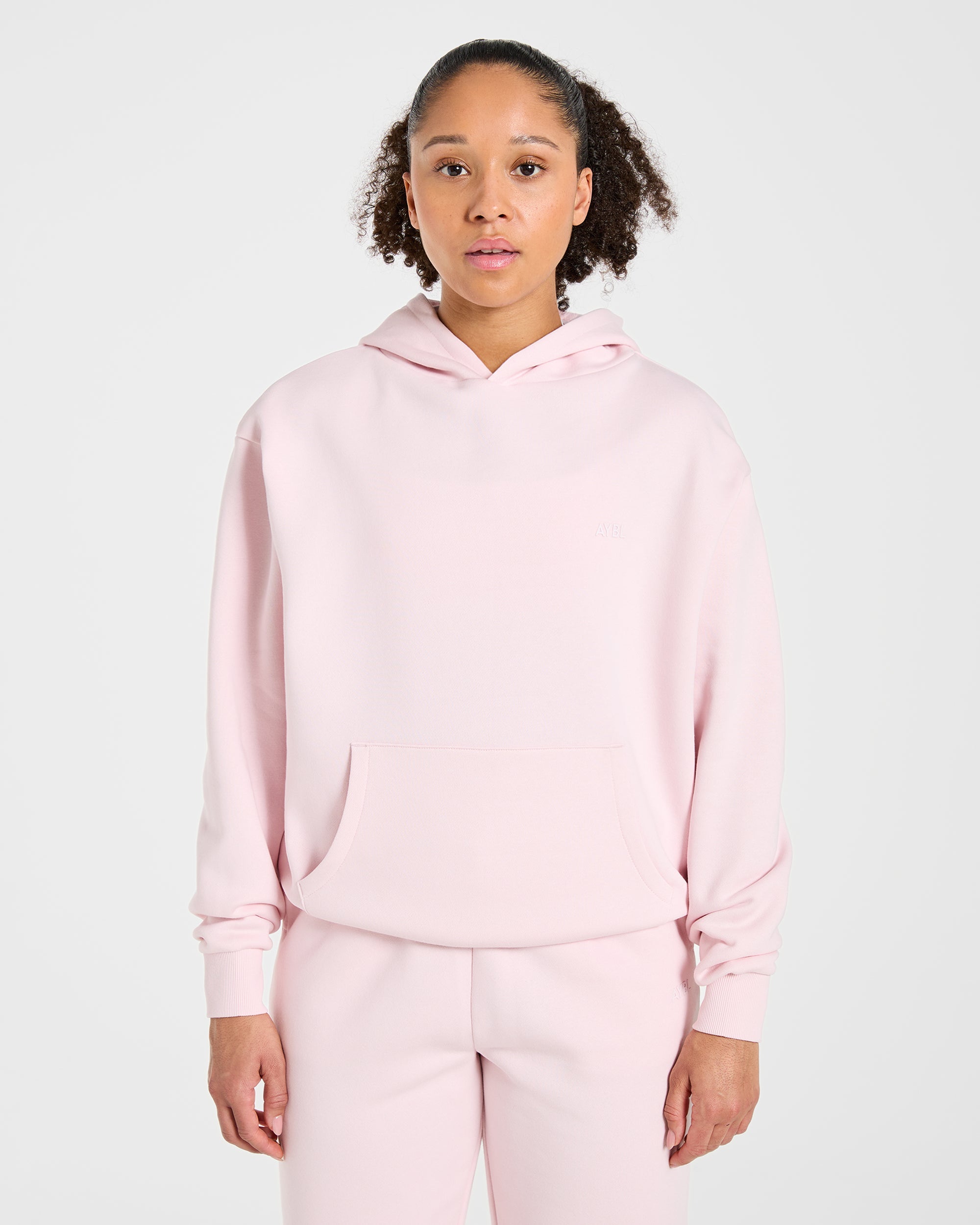 Lifestyle Oversized Hoodie - Pastel Roze