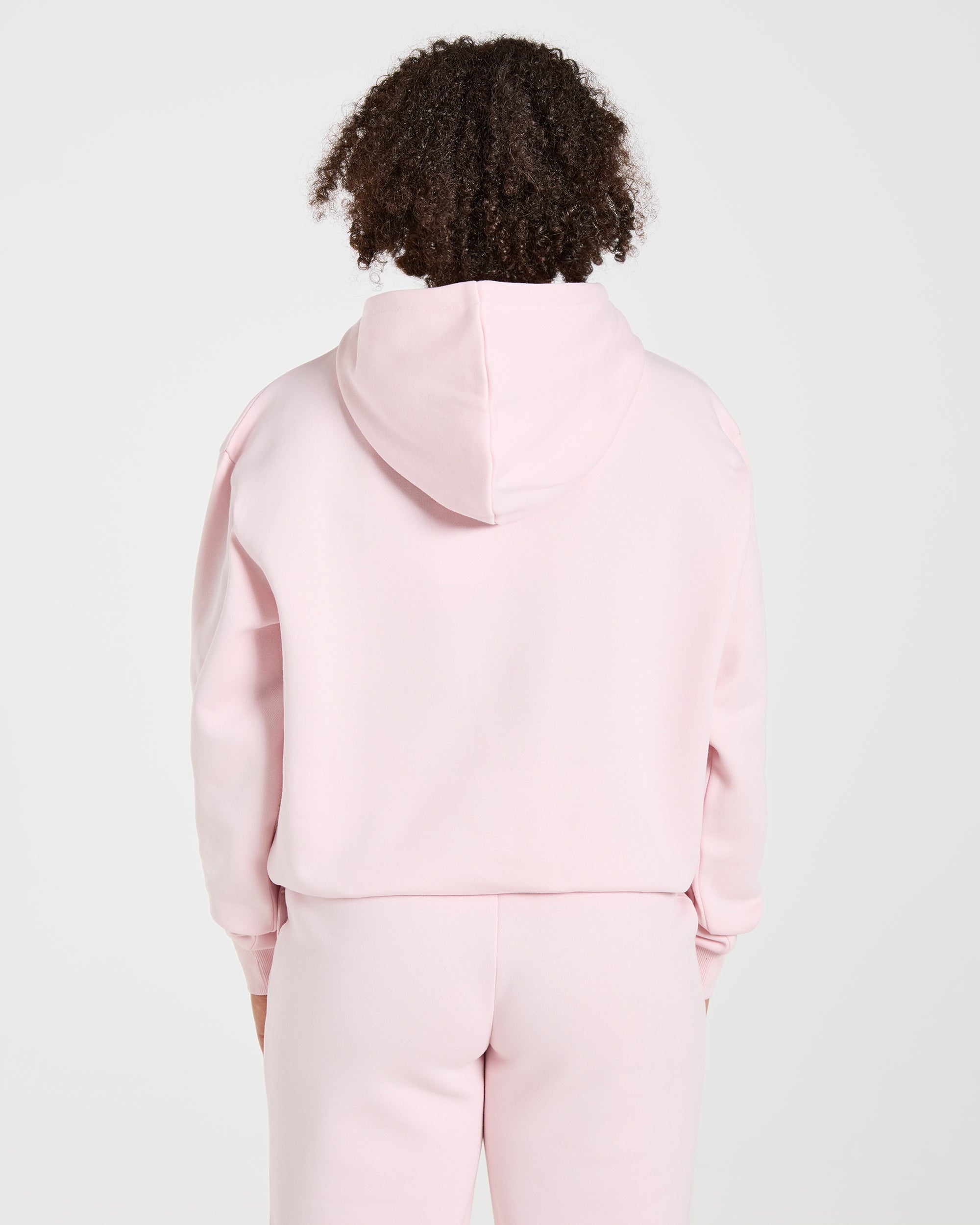 Lifestyle Oversized Hoodie - Pastel Roze