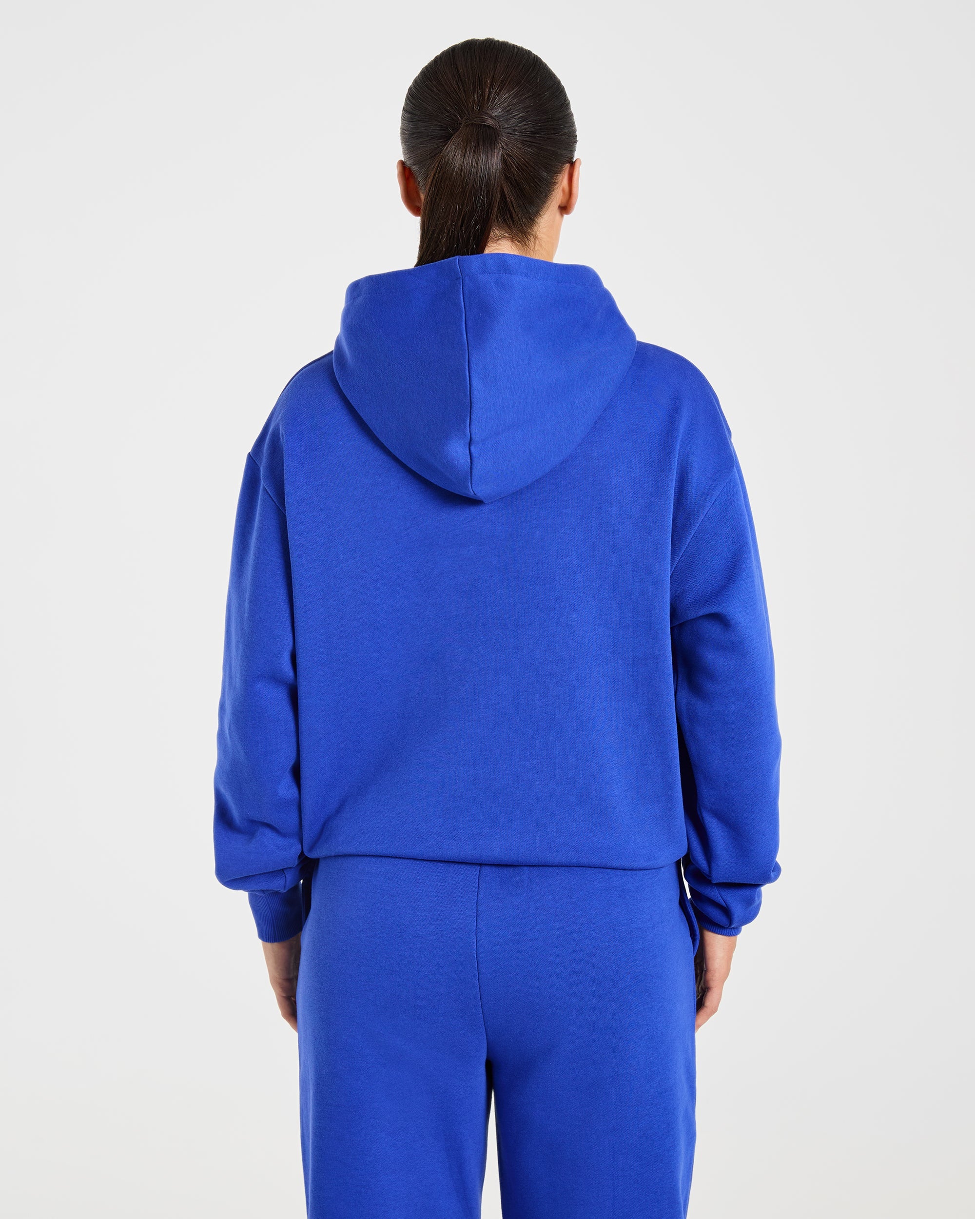 Lifestyle Oversized Hoodie - Cobalt