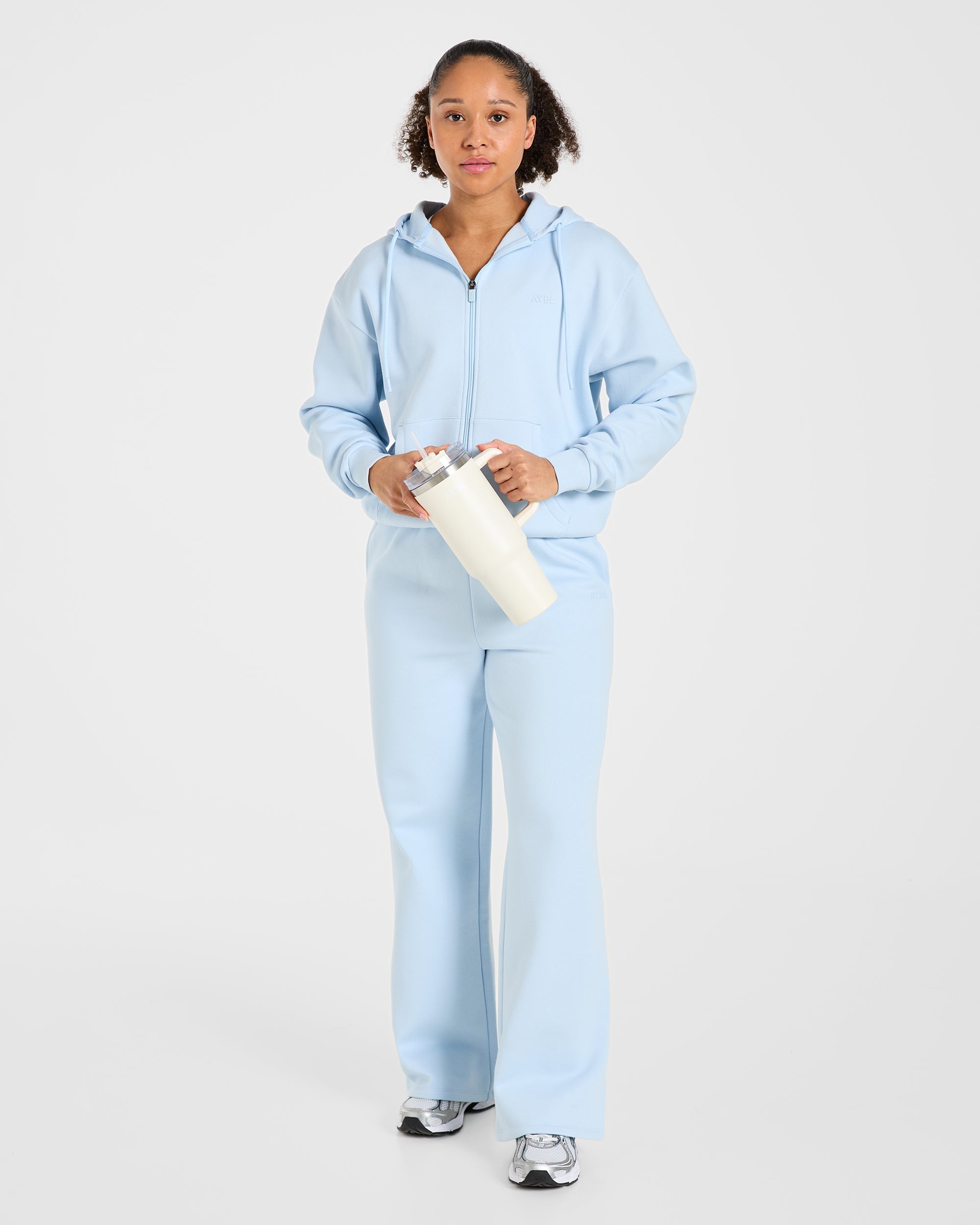 Lifestyle Oversized Straight Leg Joggers - Spring Blauw