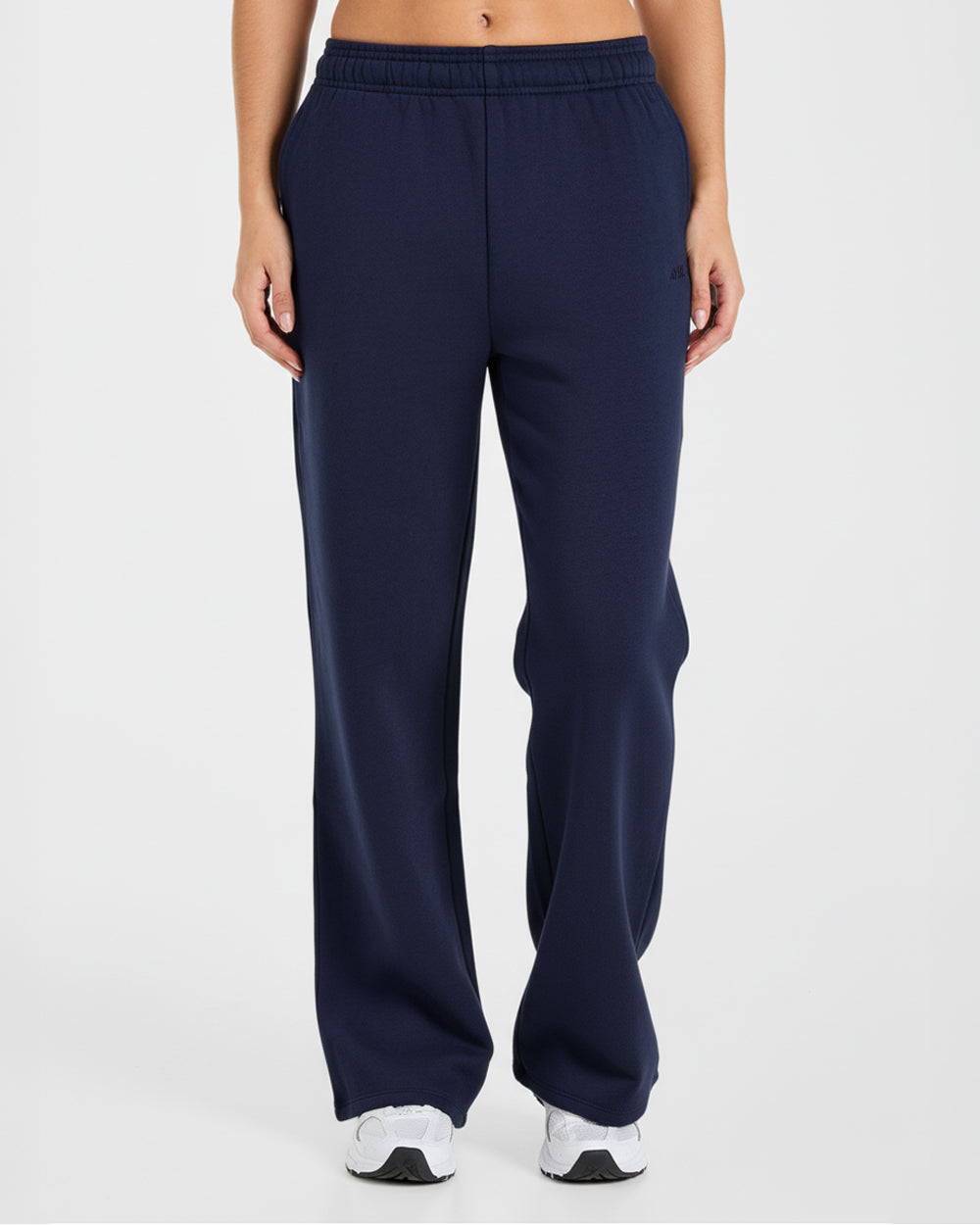 Lifestyle Oversized Straight Leg Joggers - Navy