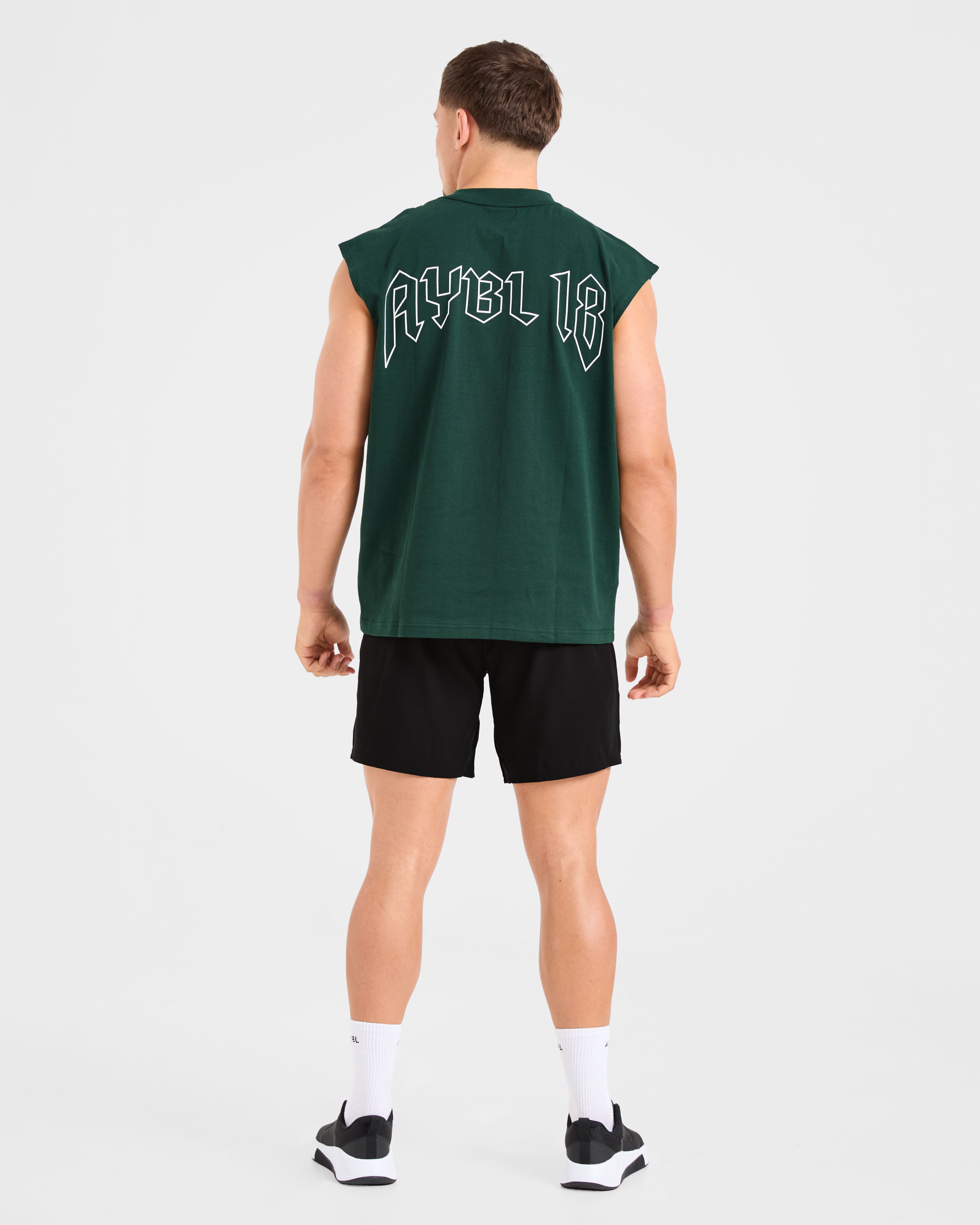 Rebound Tank - Forest Green