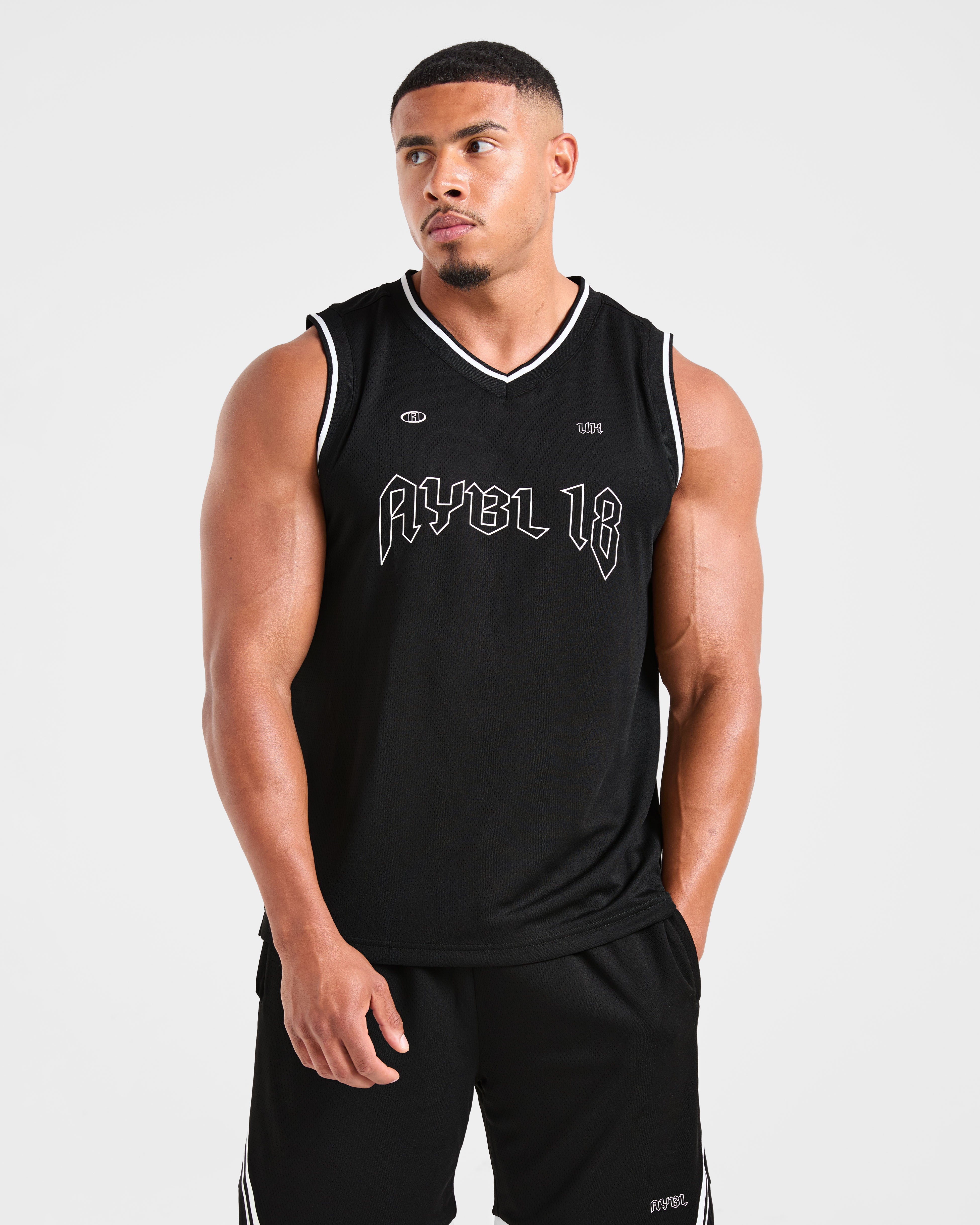 Rebound Stripe Tank - Zwart