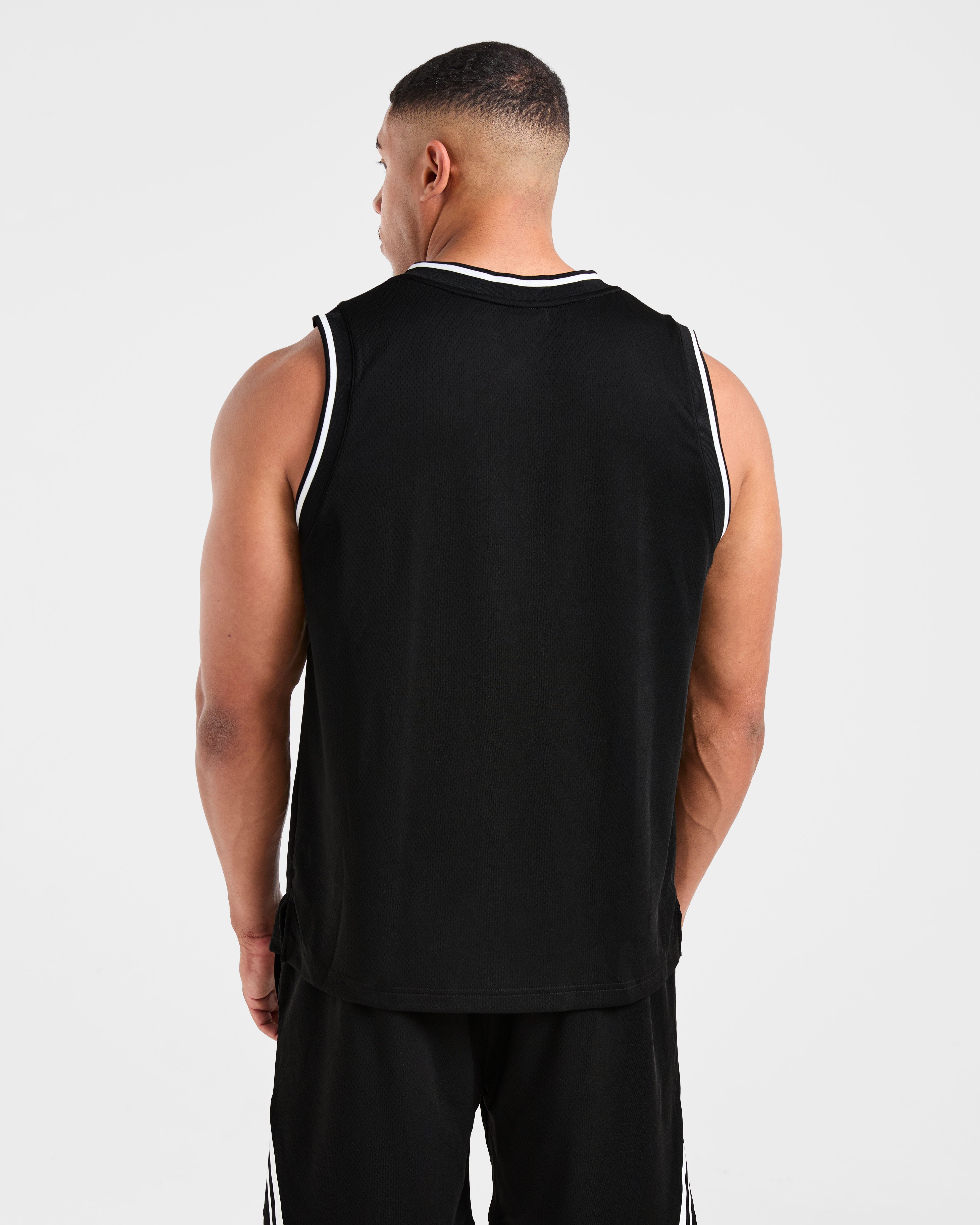Rebound Stripe Tank - Zwart