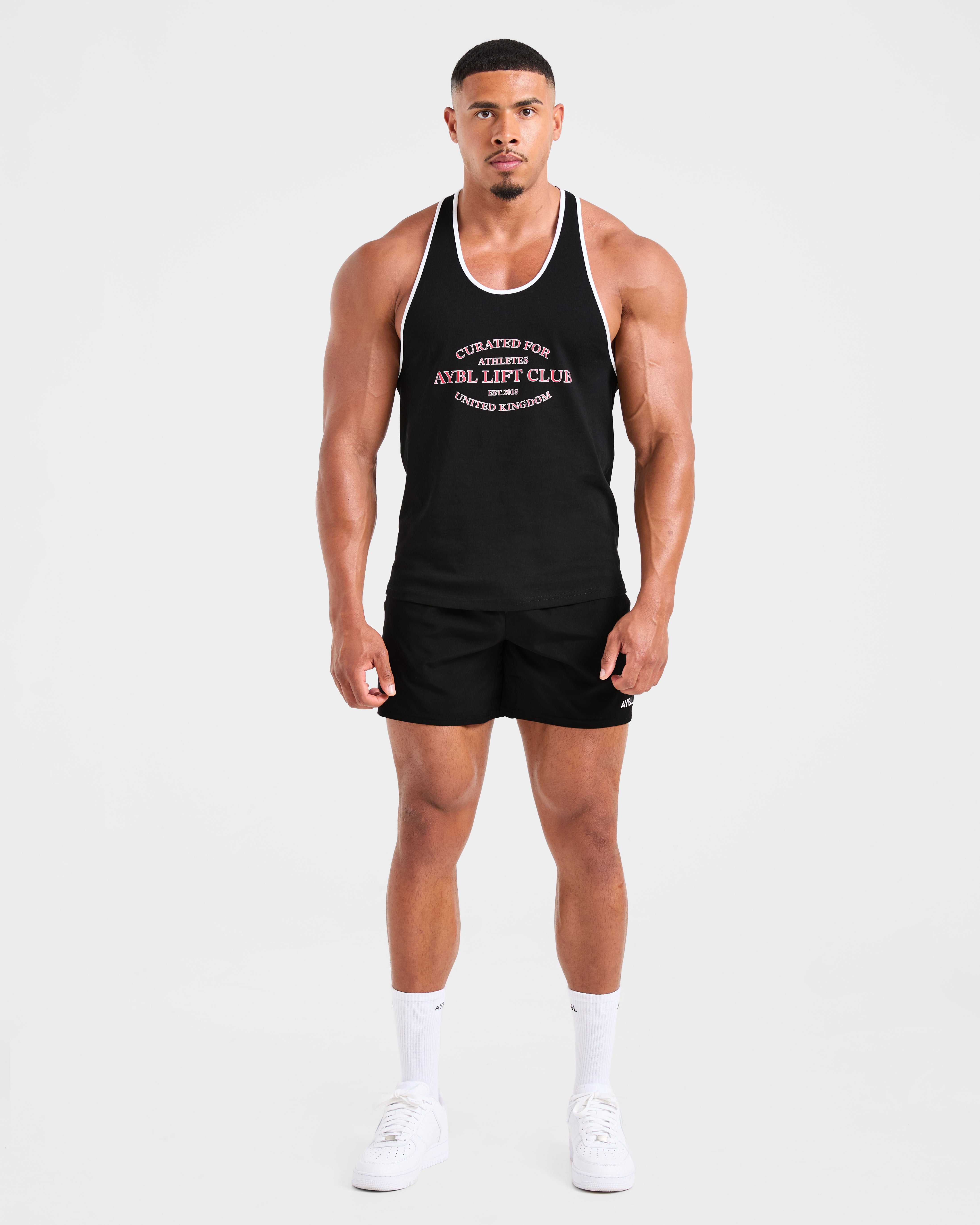 Lifting Stringer - Zwart/Rood