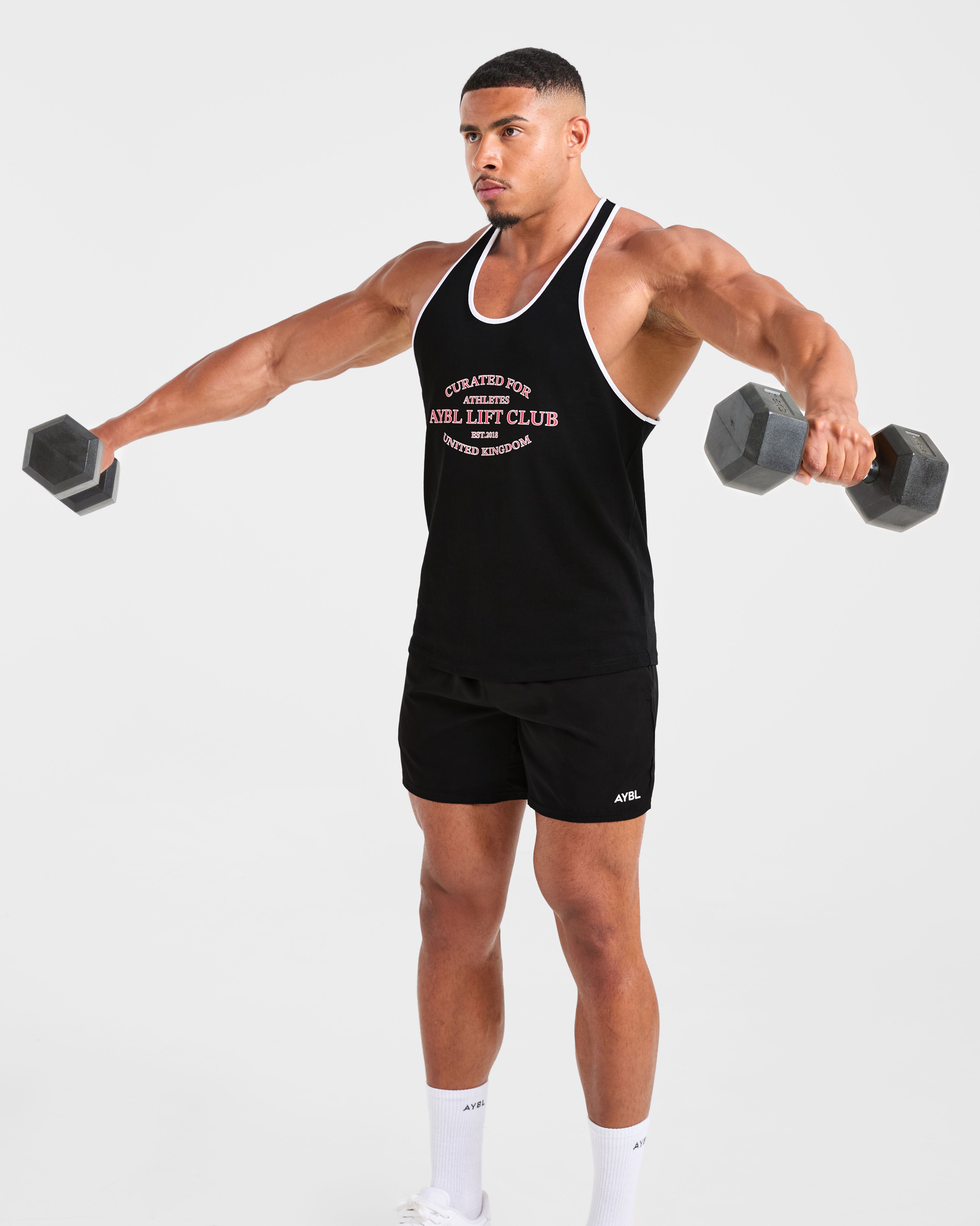 Lifting Stringer - Zwart/Rood