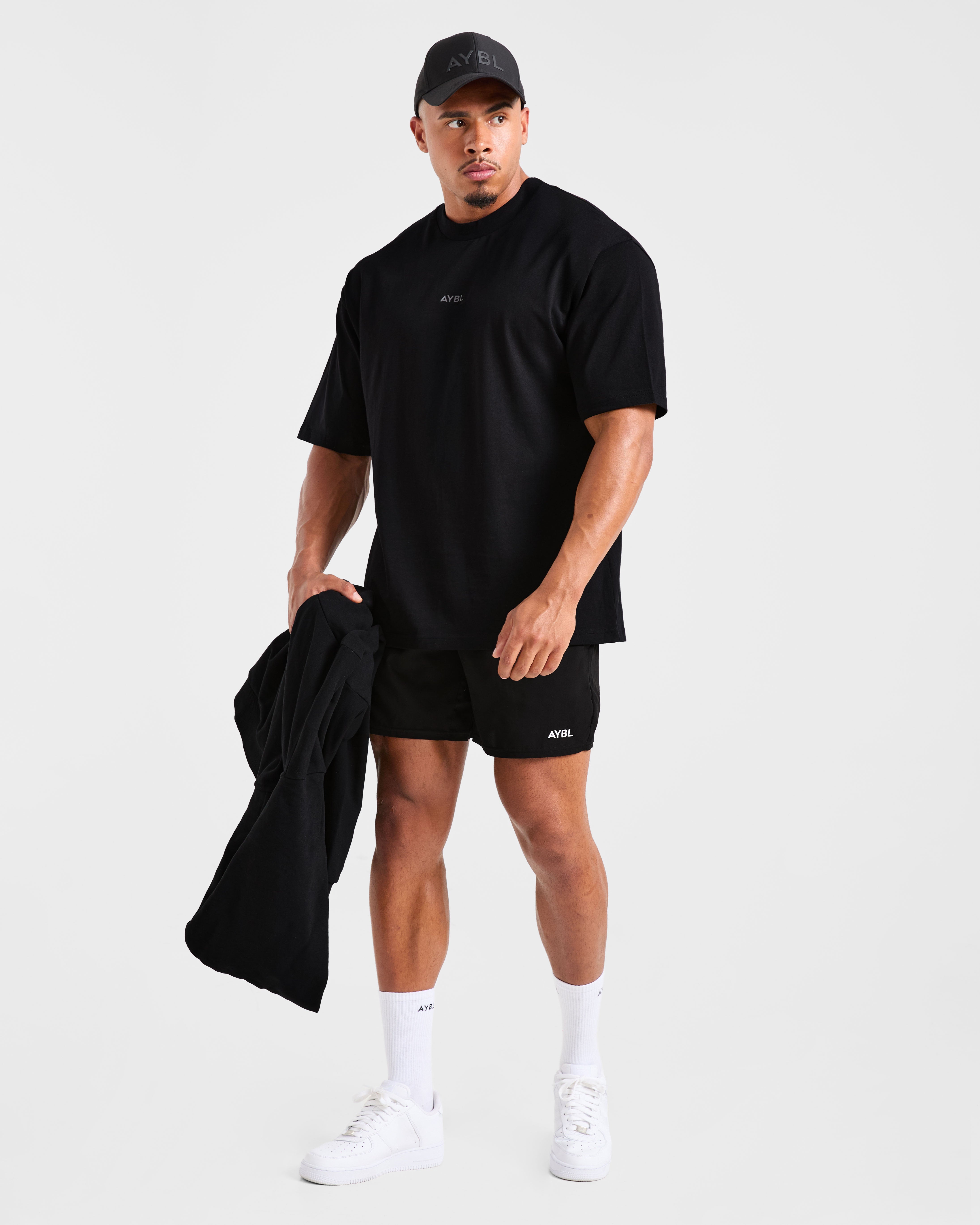 Craft Oversized T Shirt - Zwart